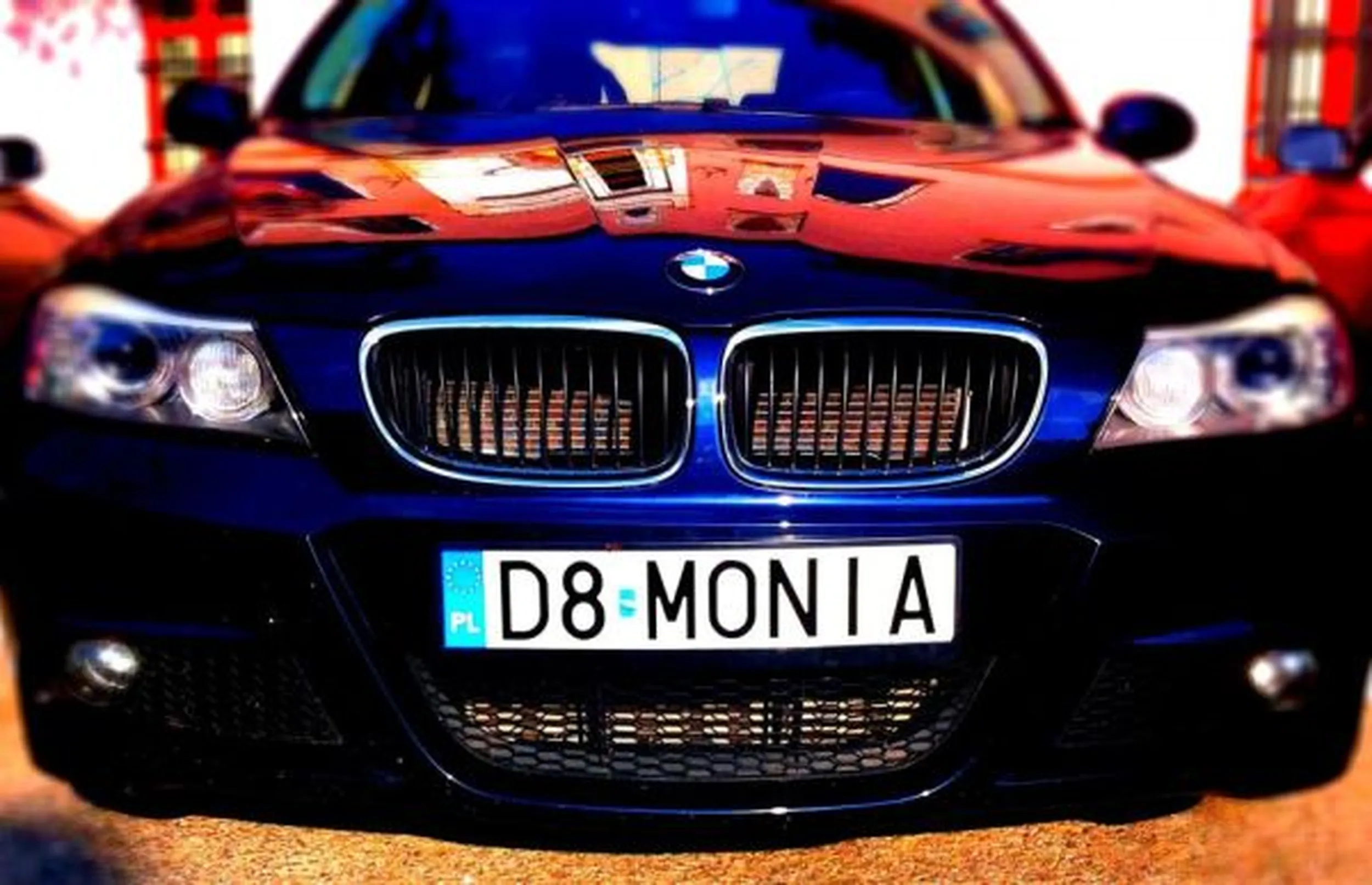 Fajny numer, blacha D8 MONIA