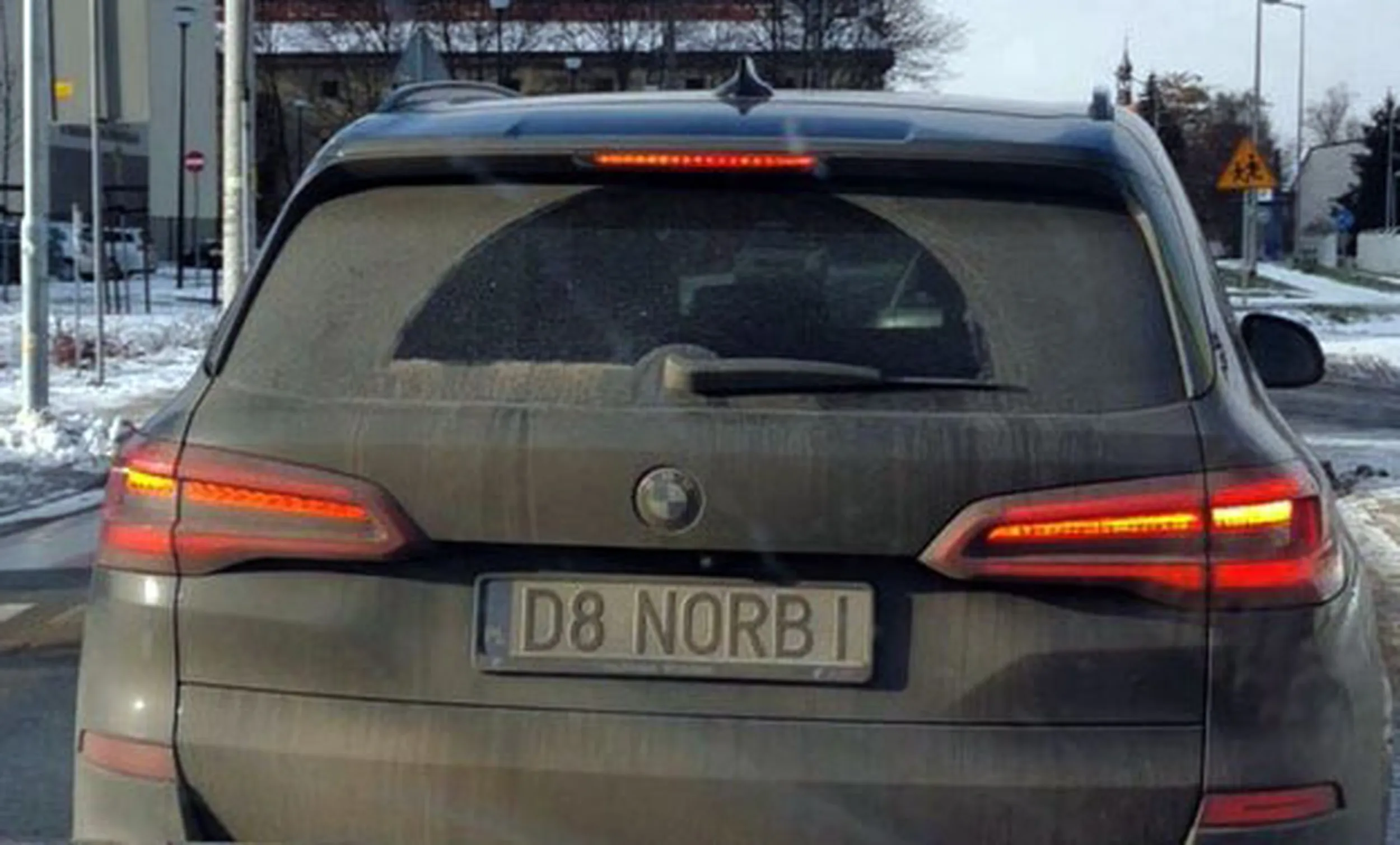 Fajny numer, blacha D8 NORBI