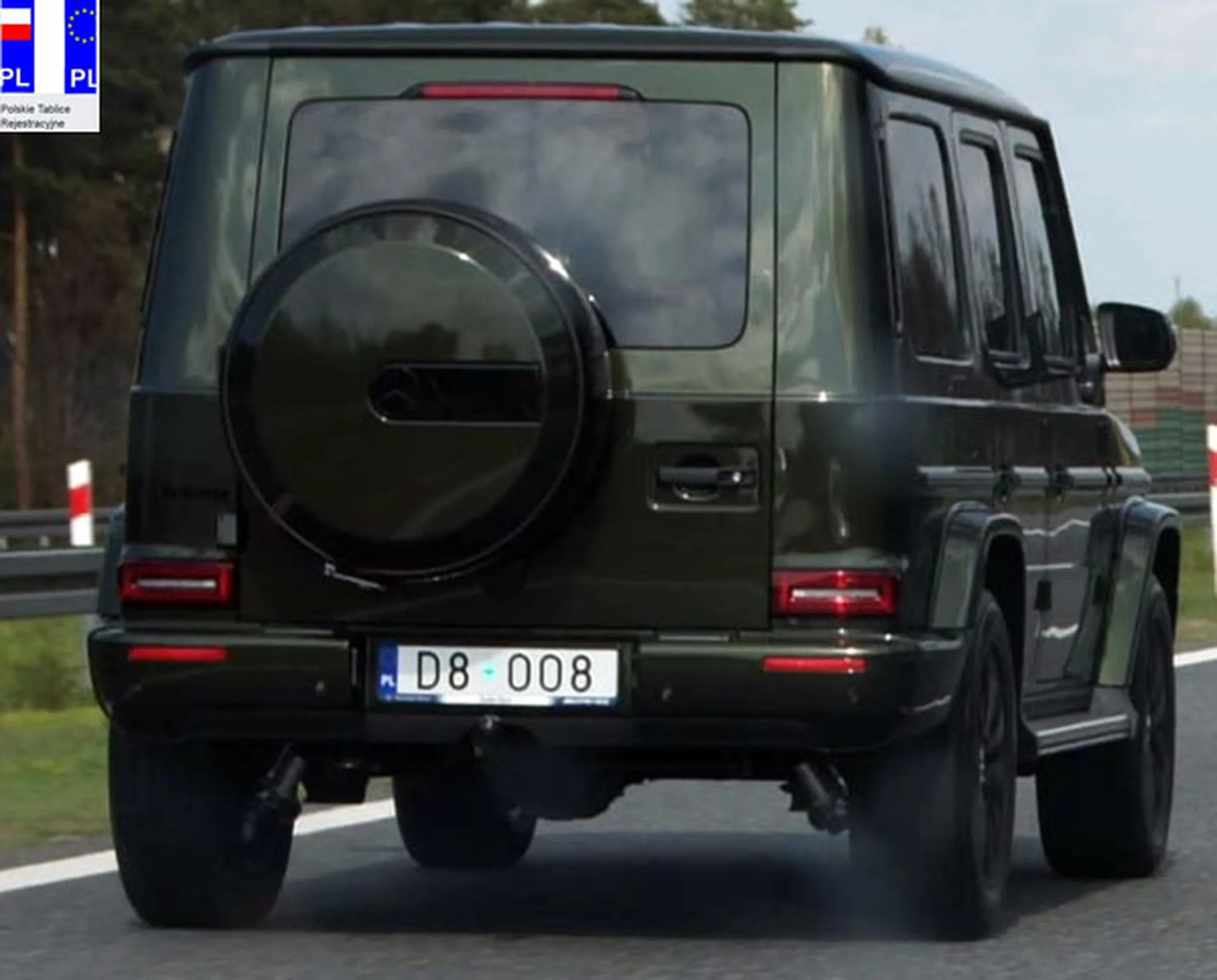 Fajny numer, blacha D8 OO8