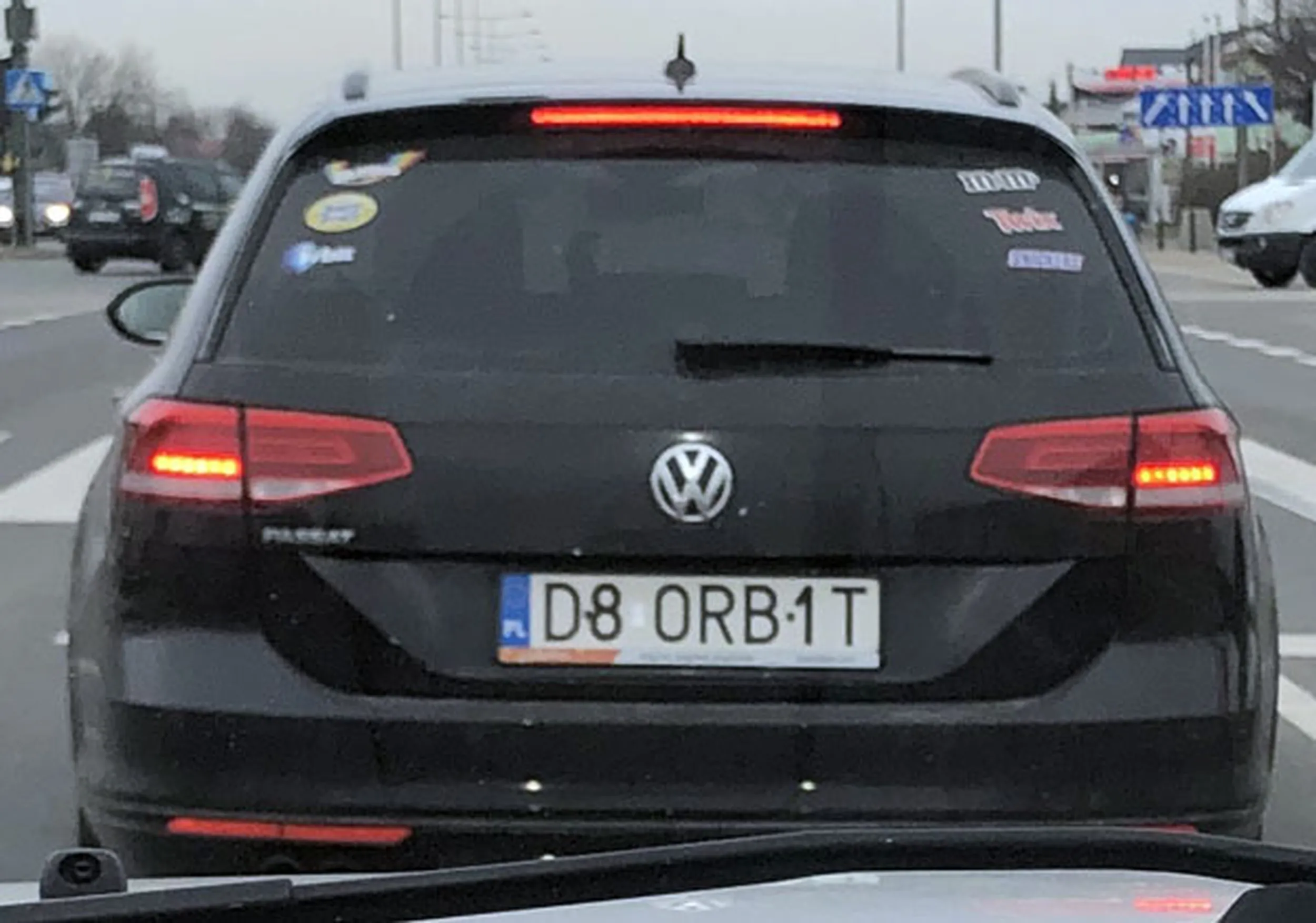 Fajny numer, blacha D8 ORB1T