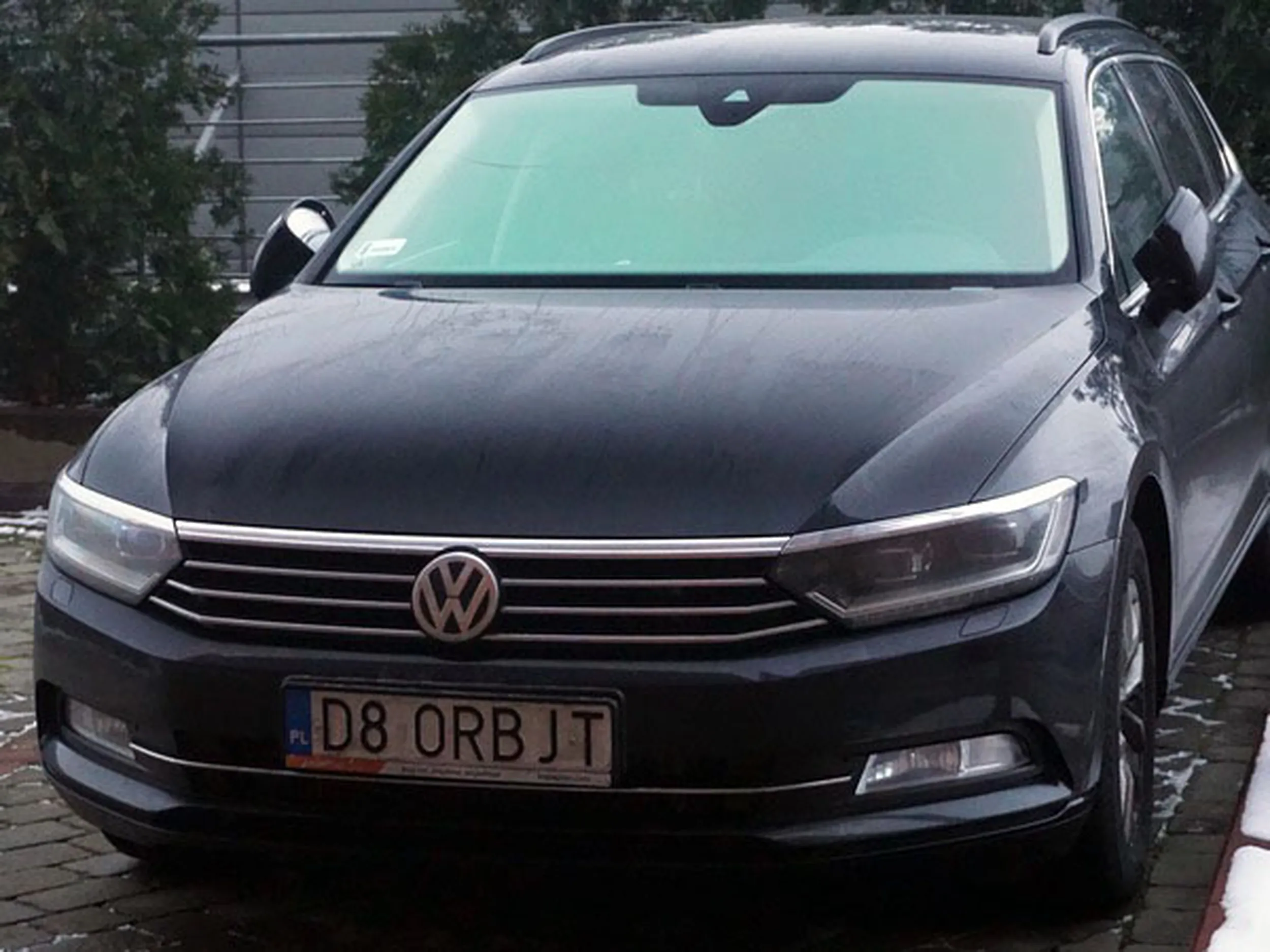 Fajny numer, blacha D8 ORBJT