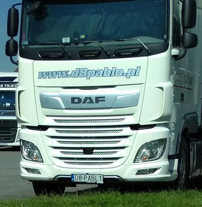 Fajny numer, blacha D8 PABL1