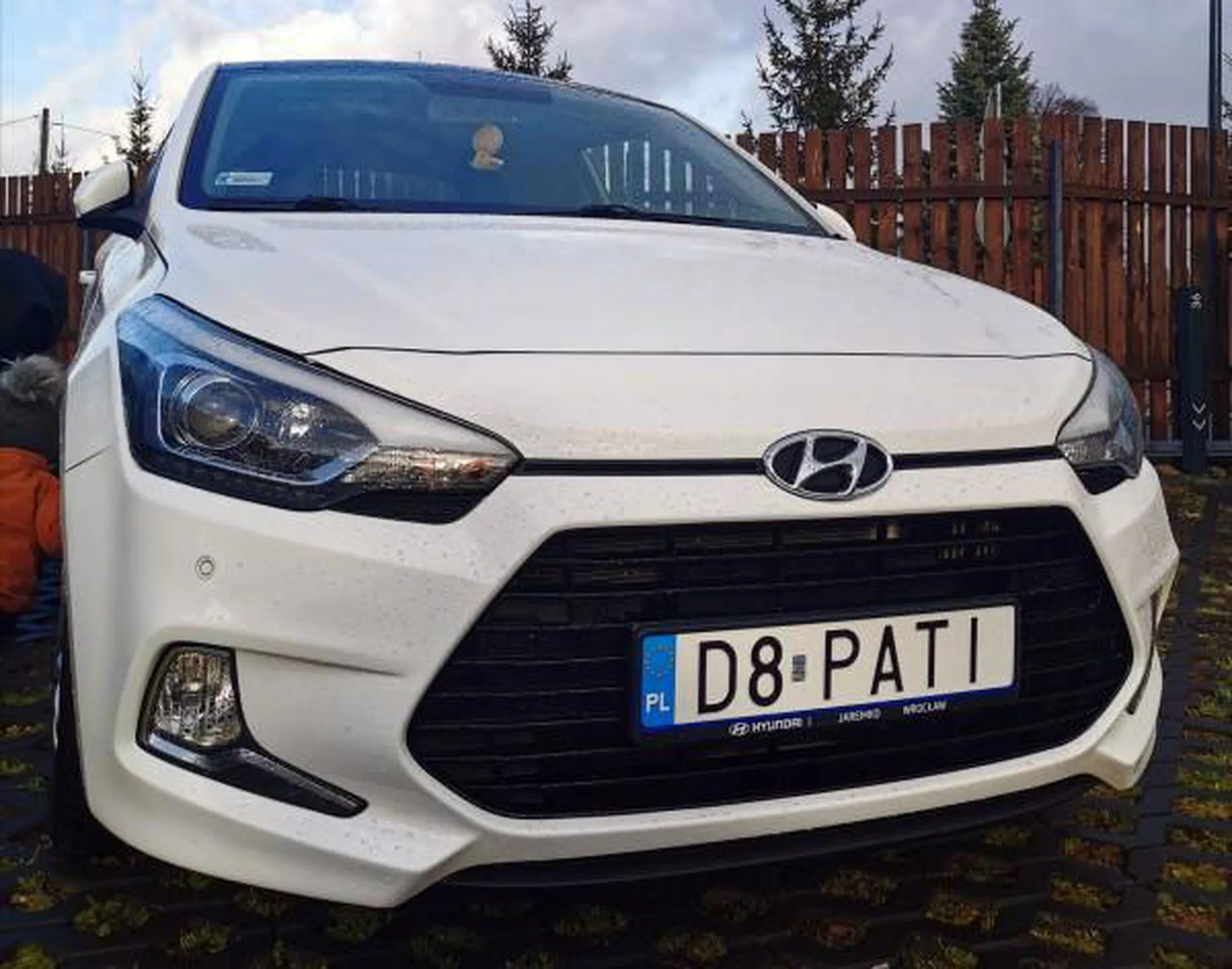 Fajny numer, blacha D8 PATI