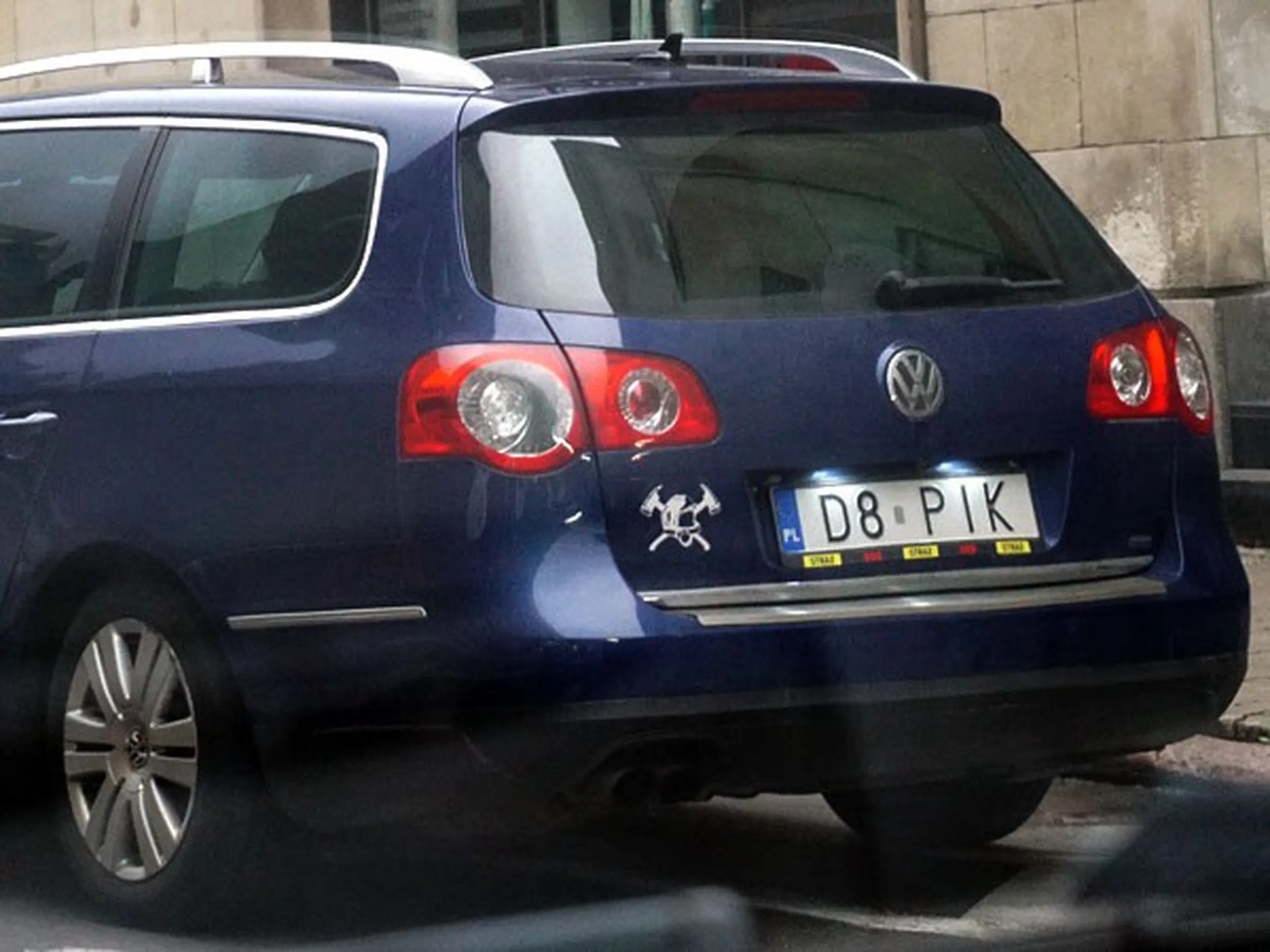 Fajny numer, blacha D8 PIK