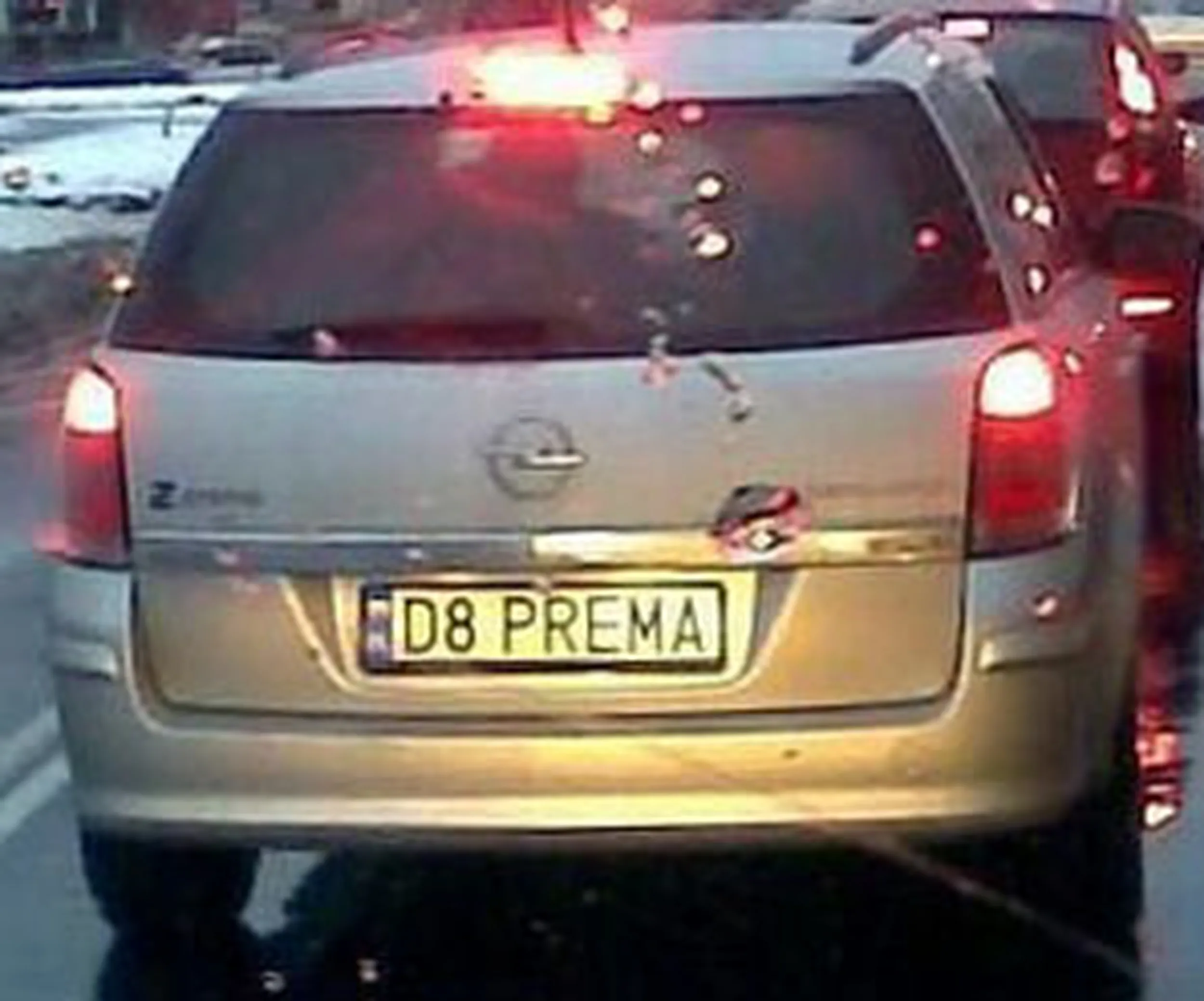 Fajny numer, blacha D8 PREMA