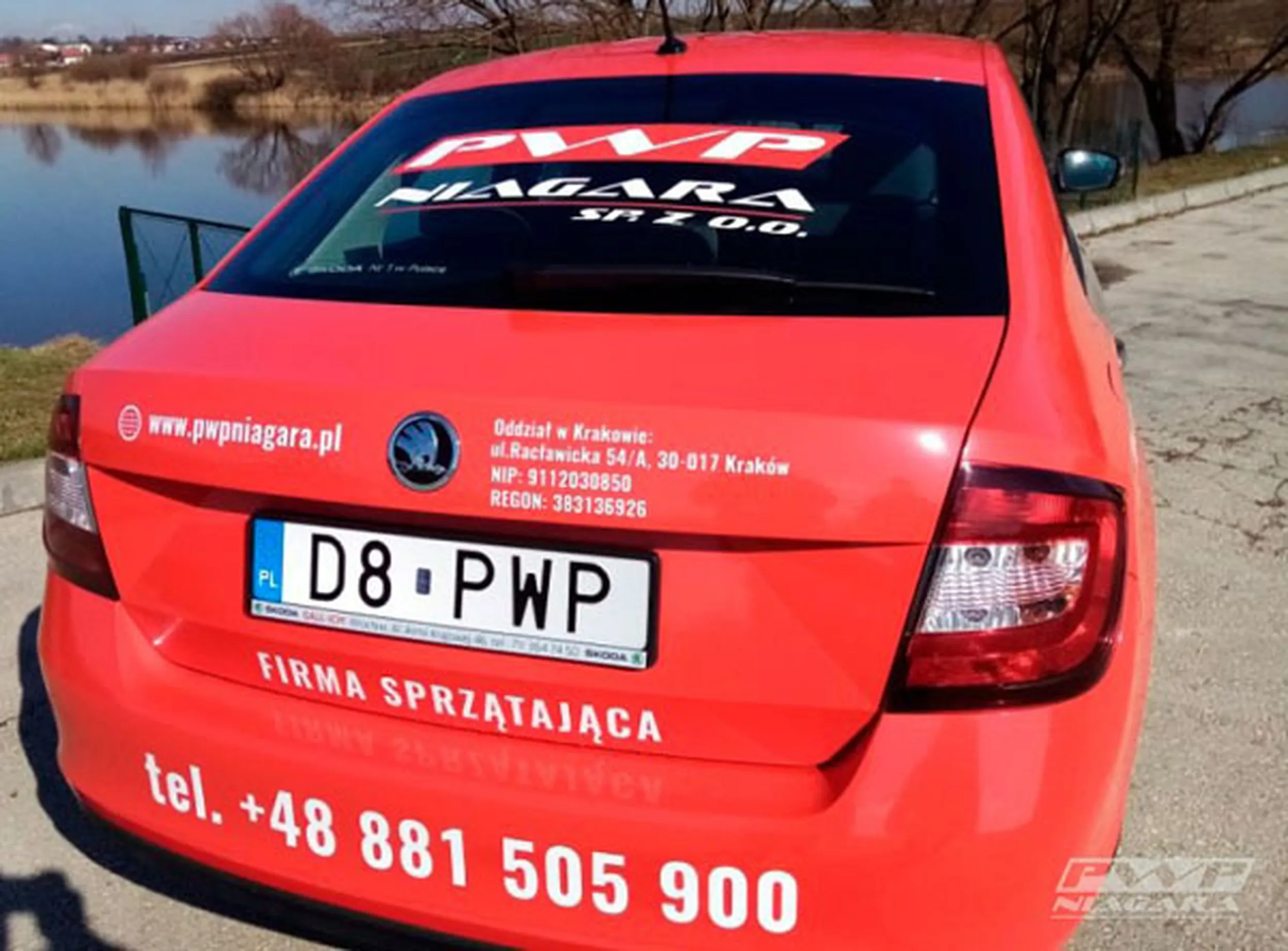 Fajny numer, blacha D8 PWP