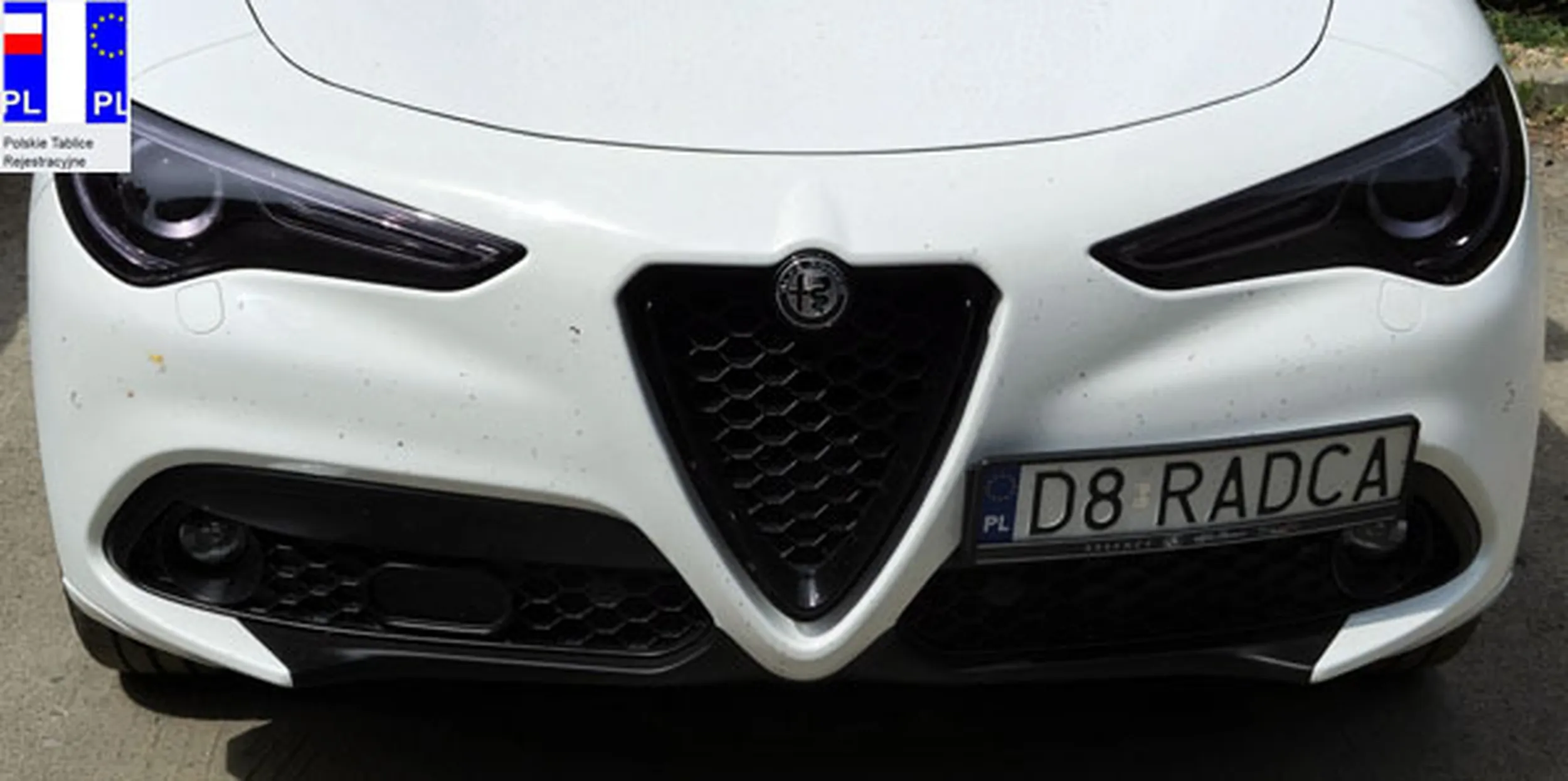 Fajny numer, blacha D8 RADCA