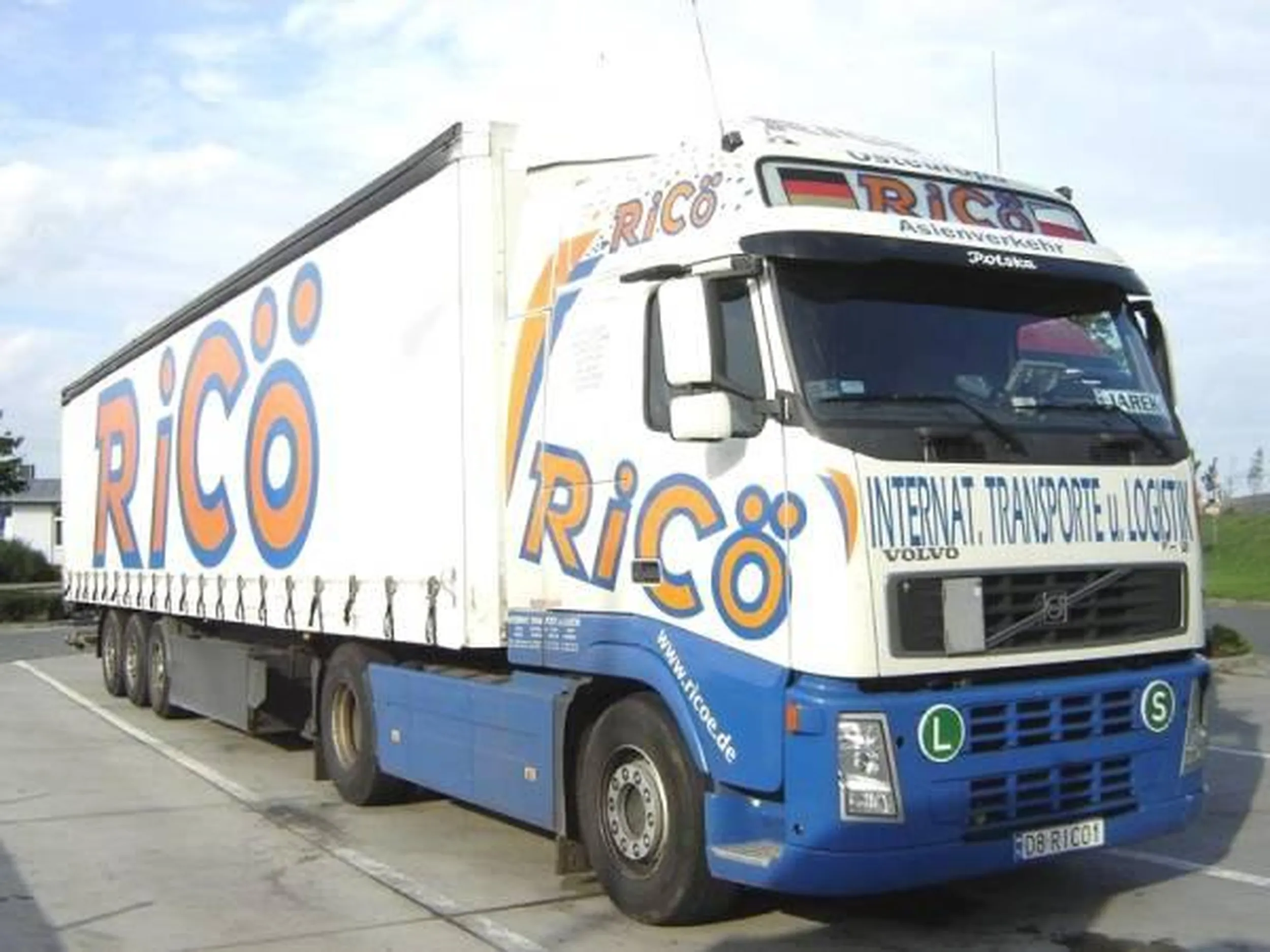 Fajny numer, blacha D8 RICO1