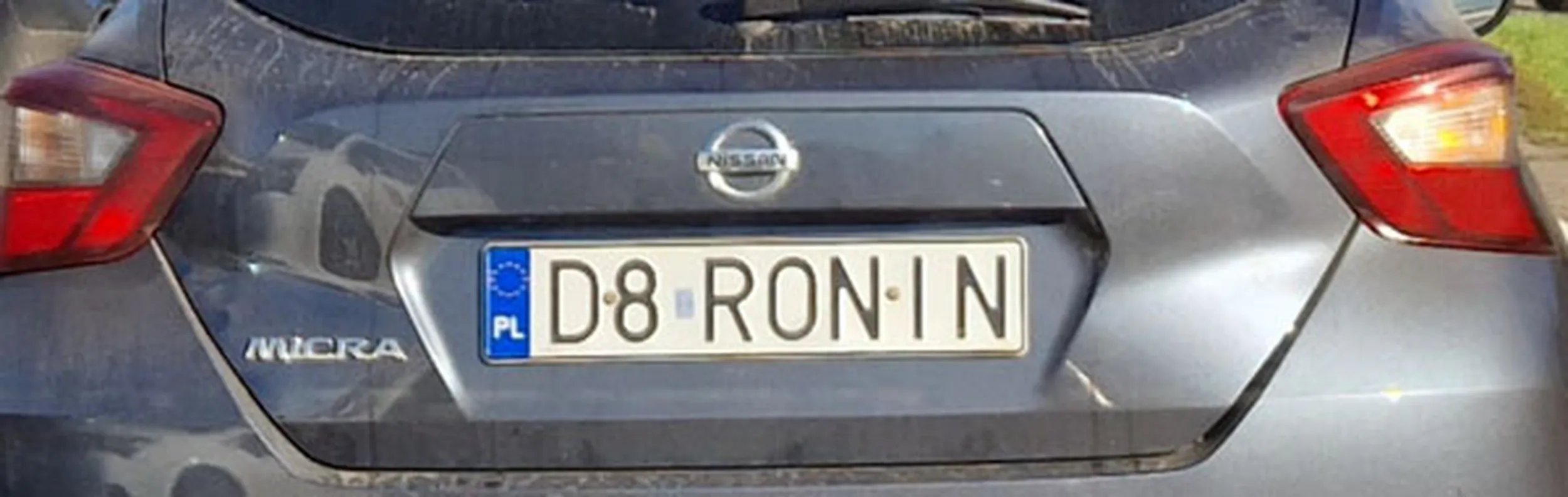 Fajny numer, blacha D8 RONIN