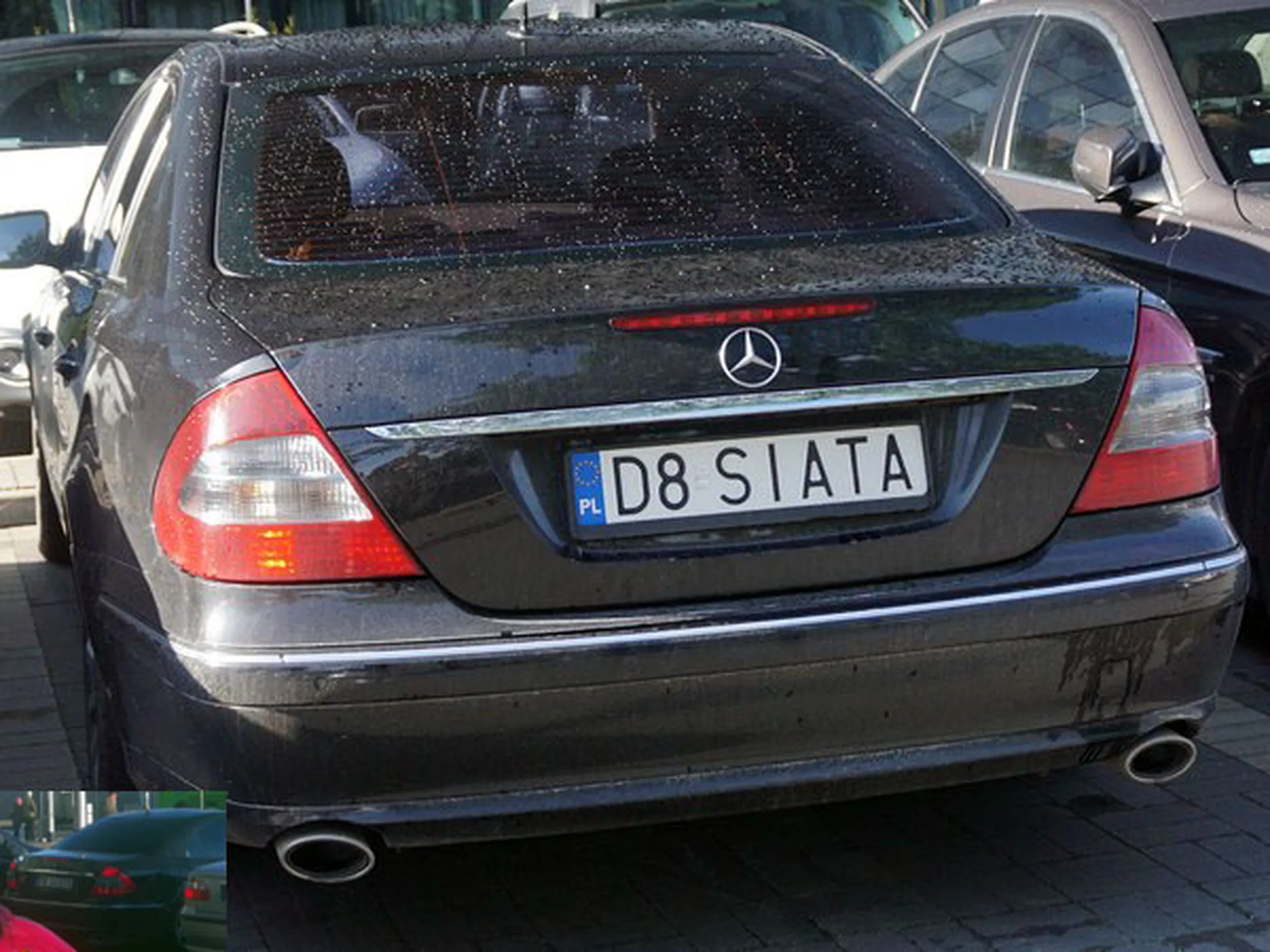 Fajny numer, blacha D8 SIATA