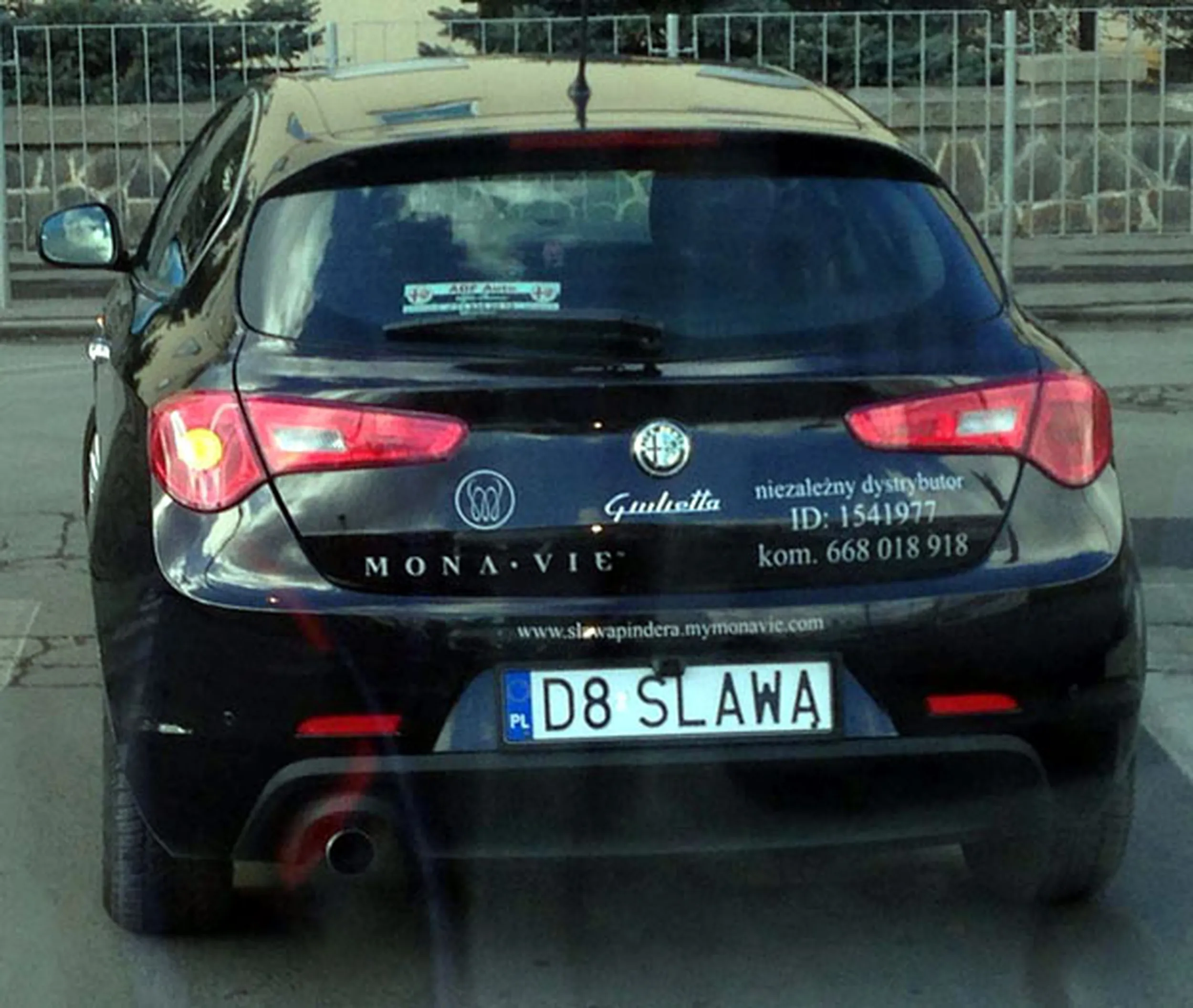 Fajny numer, blacha D8 SLAWA