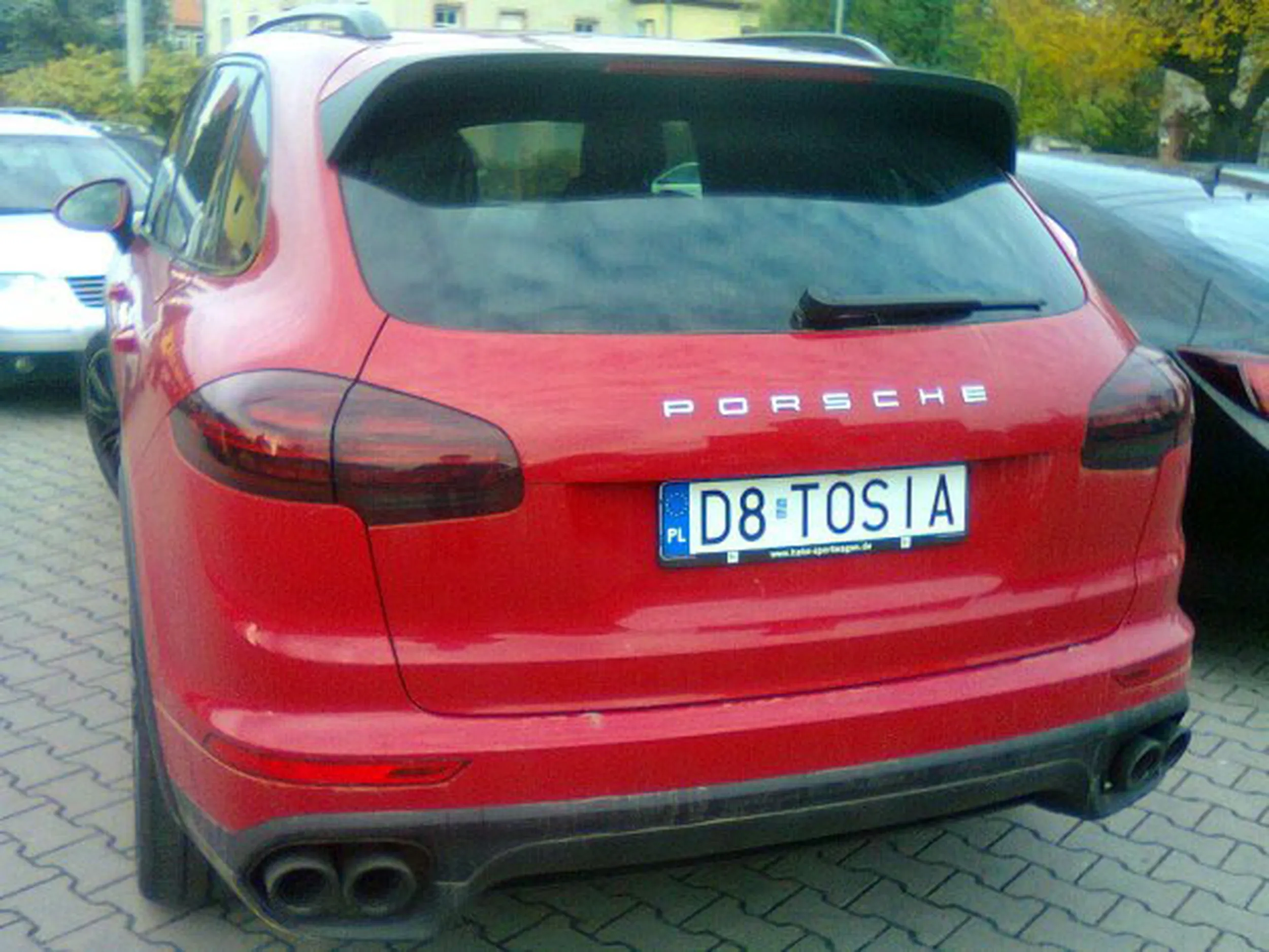 Fajny numer, blacha D8 TOSIA