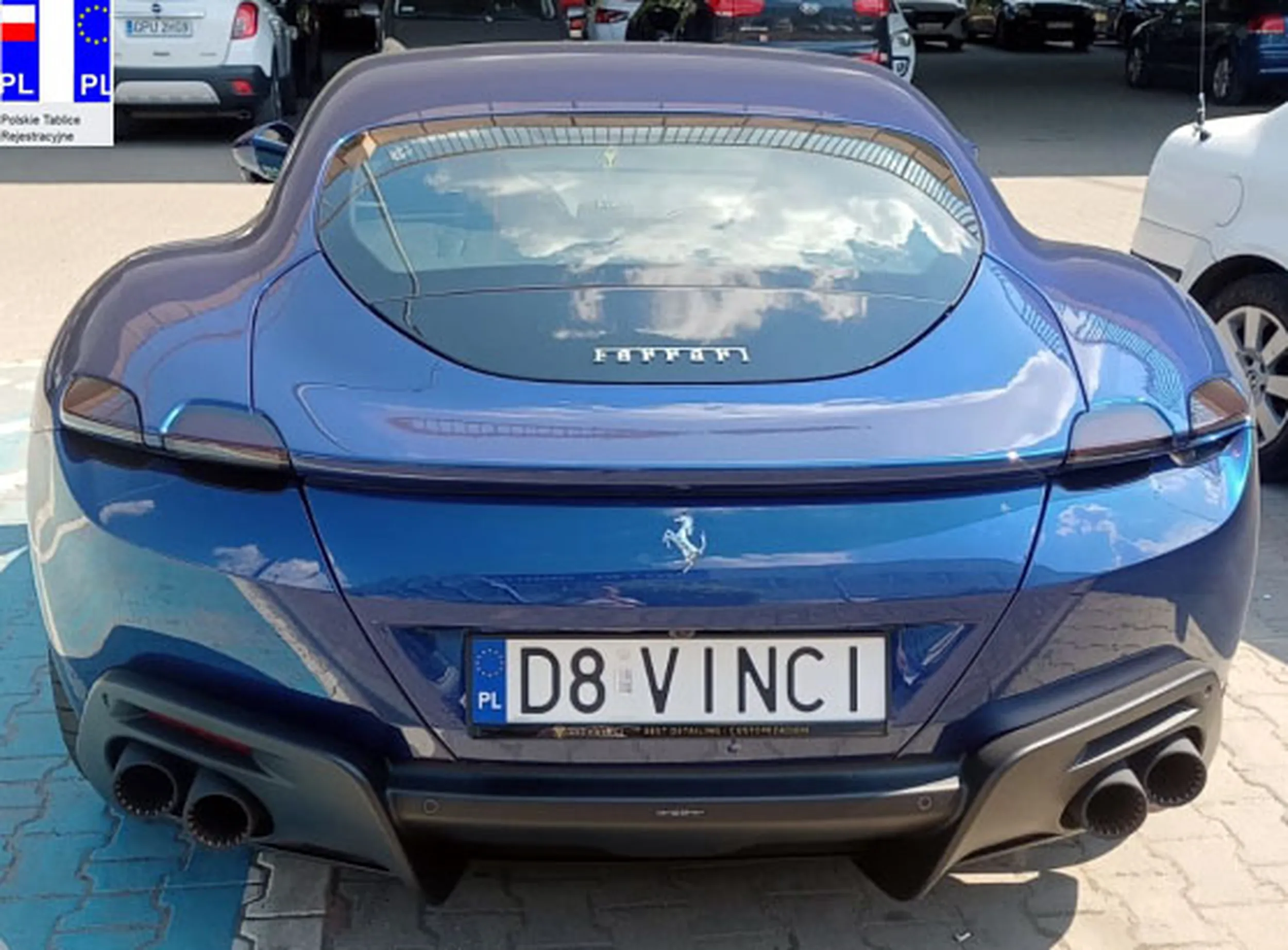 Fajny numer, blacha D8 VINCI