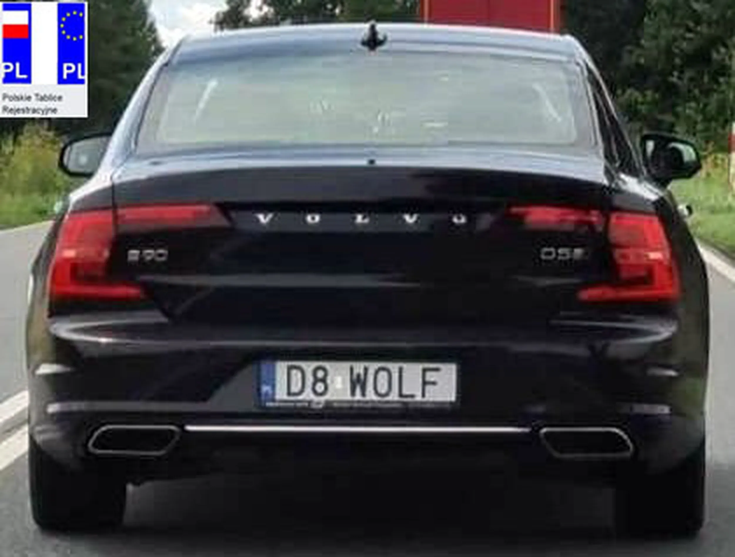 Fajny numer, blacha D8 WOLF