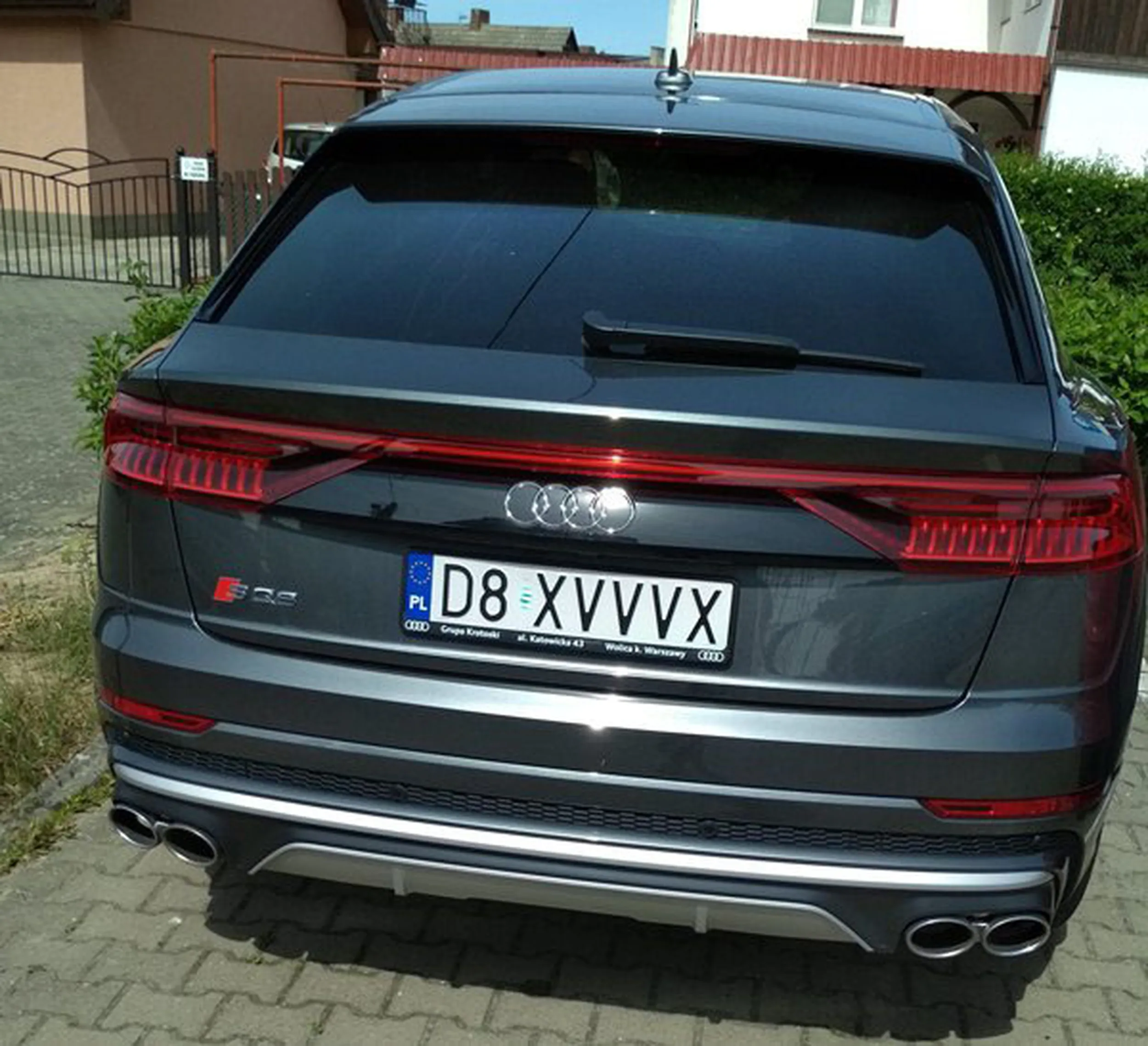 Fajny numer, blacha D8 XVVVX