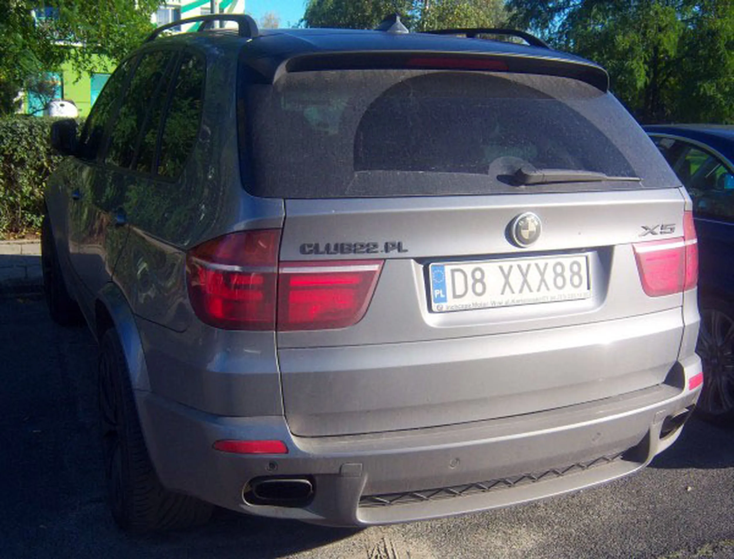 Fajny numer, blacha D8 XXX88