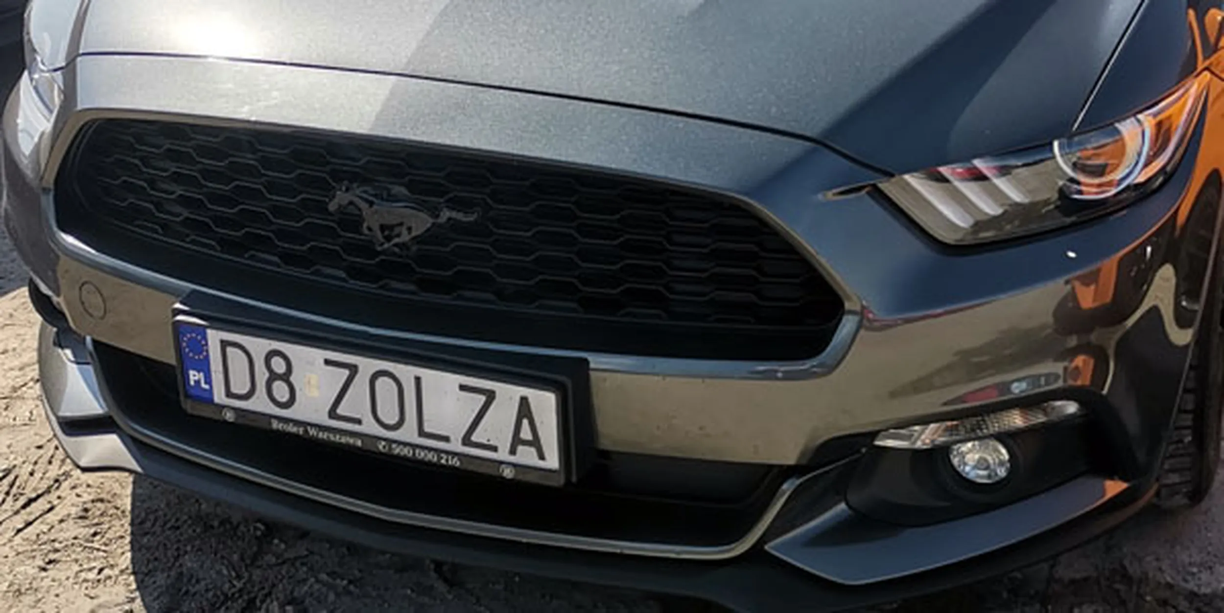 Fajny numer, blacha D8 ZOLZA