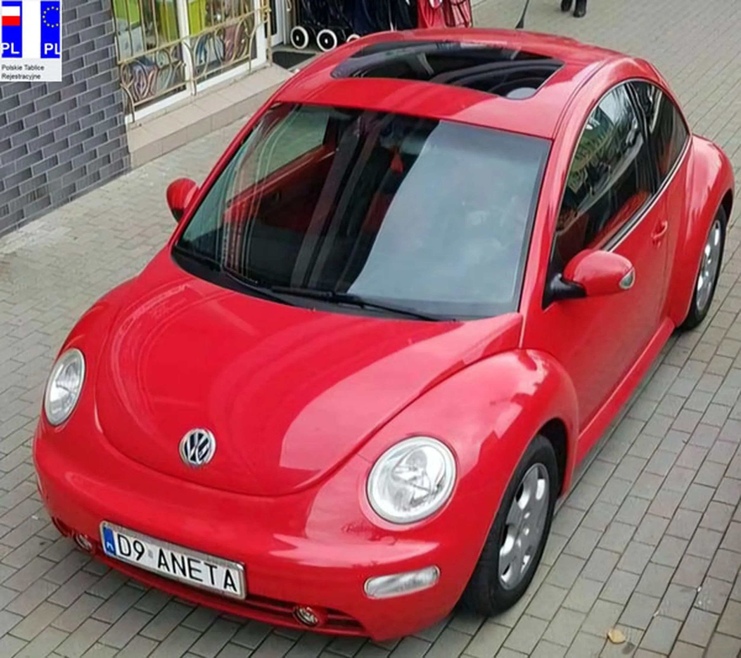 Fajny numer, blacha D9 ANETA