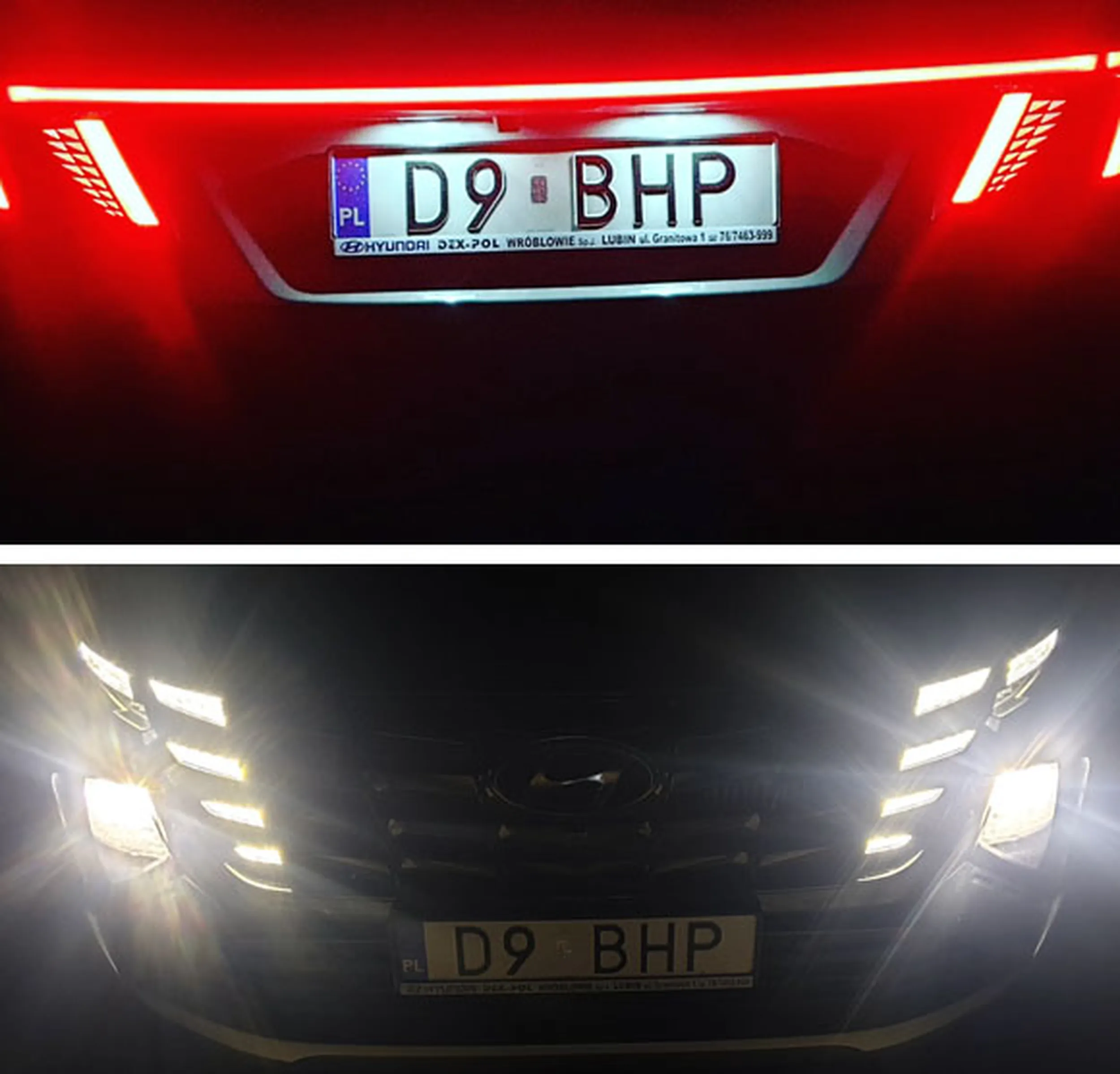 Fajny numer, blacha D9 BHP