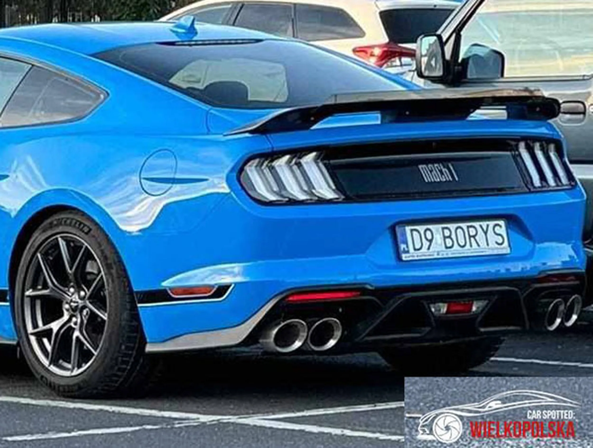 Fajny numer, blacha D9 BORYS