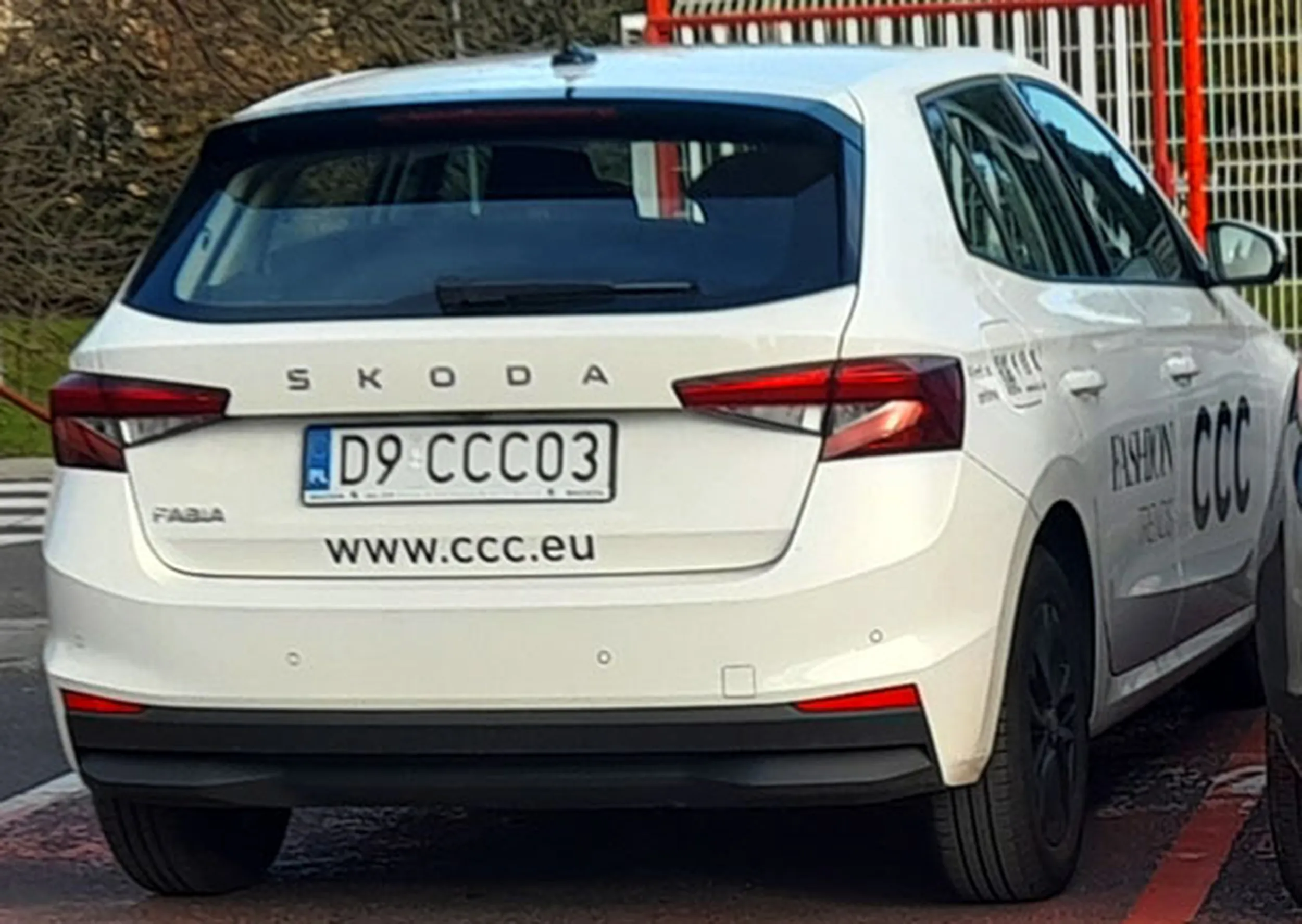 Fajny numer, blacha D9 CCC03