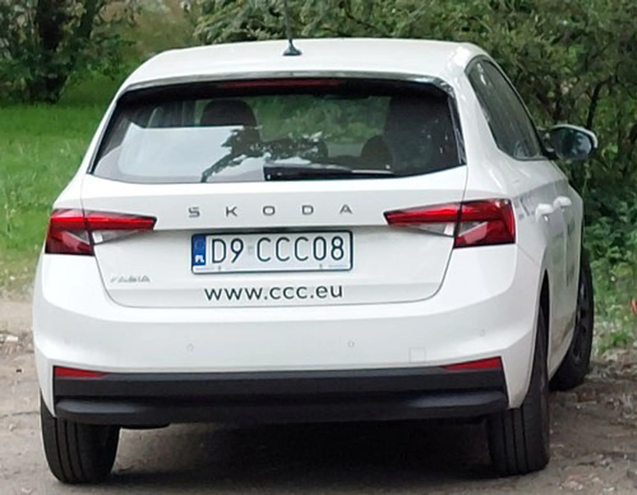 Fajny numer, blacha D9 CCC08