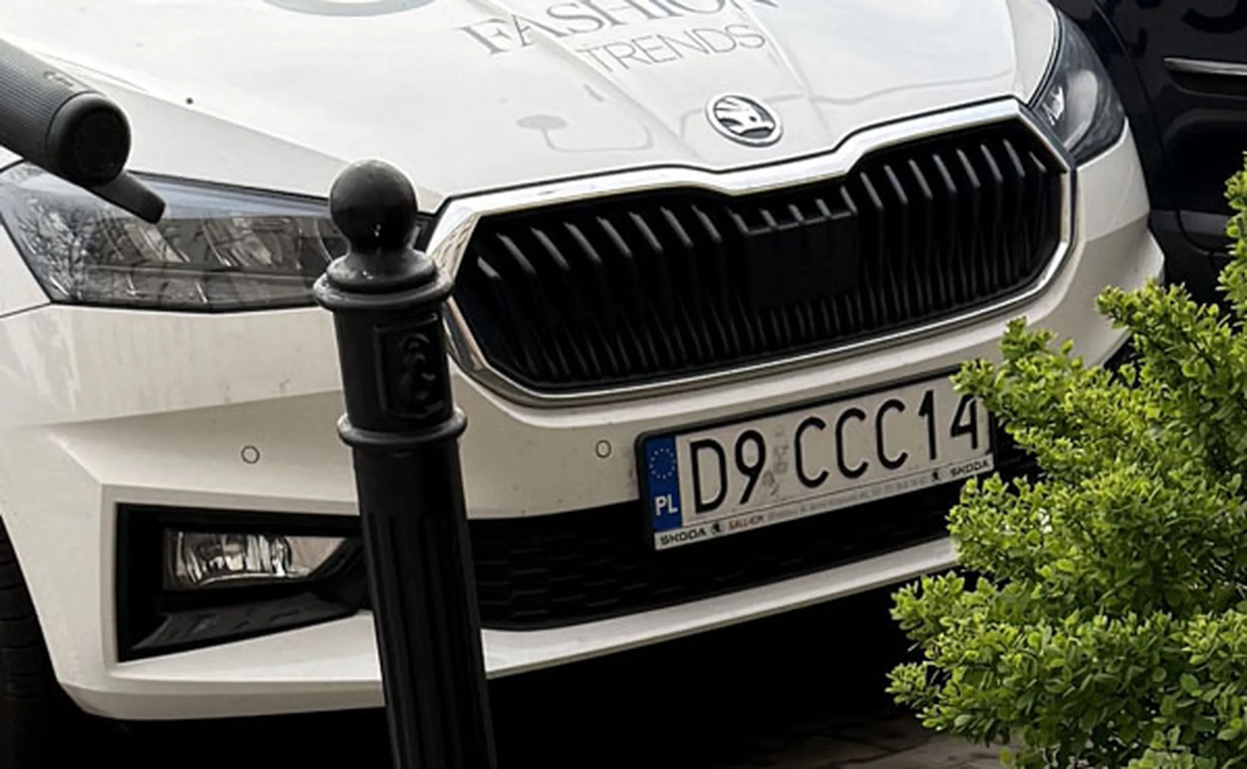 Fajny numer, blacha D9 CCC14