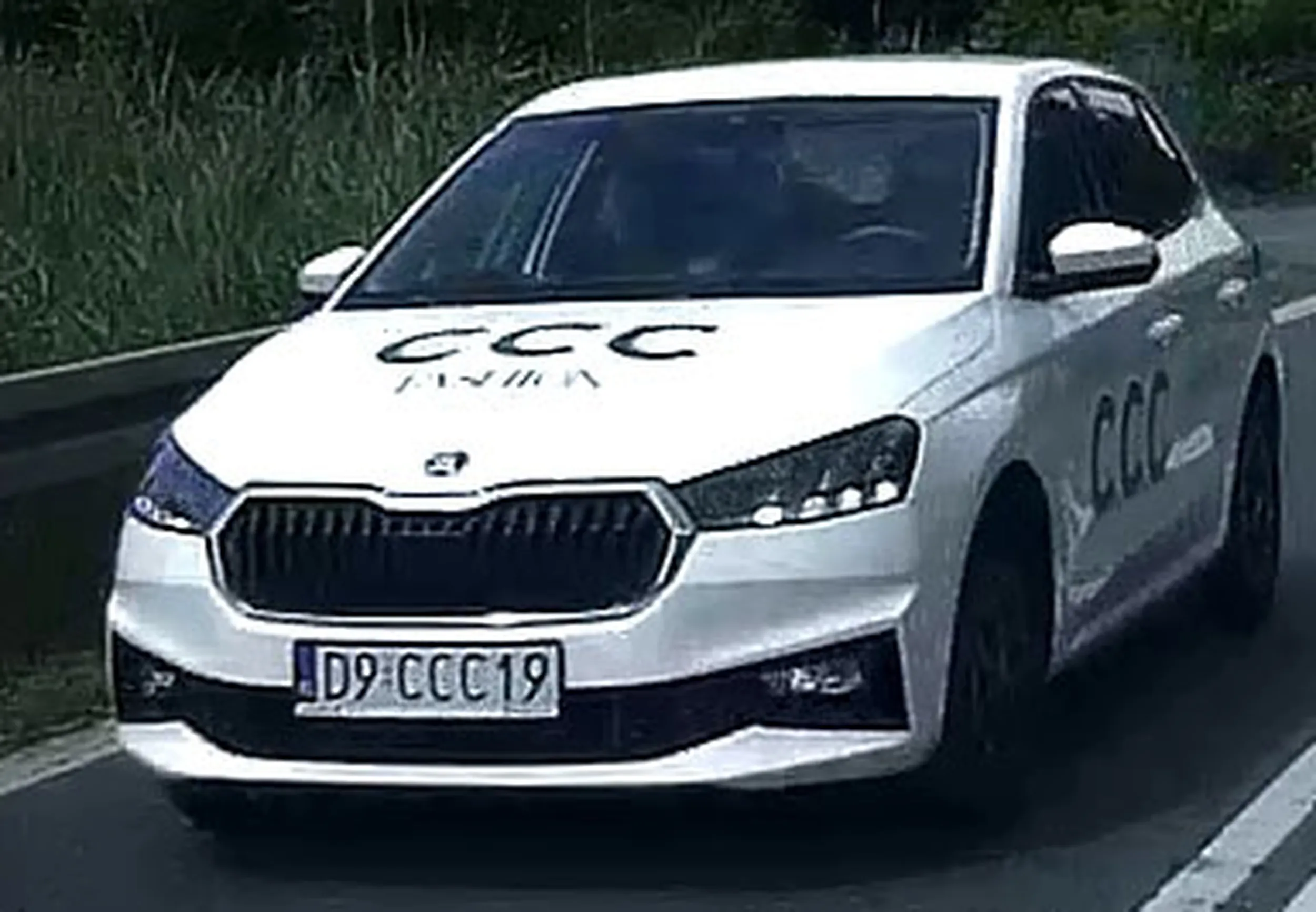 Fajny numer, blacha D9 CCC19