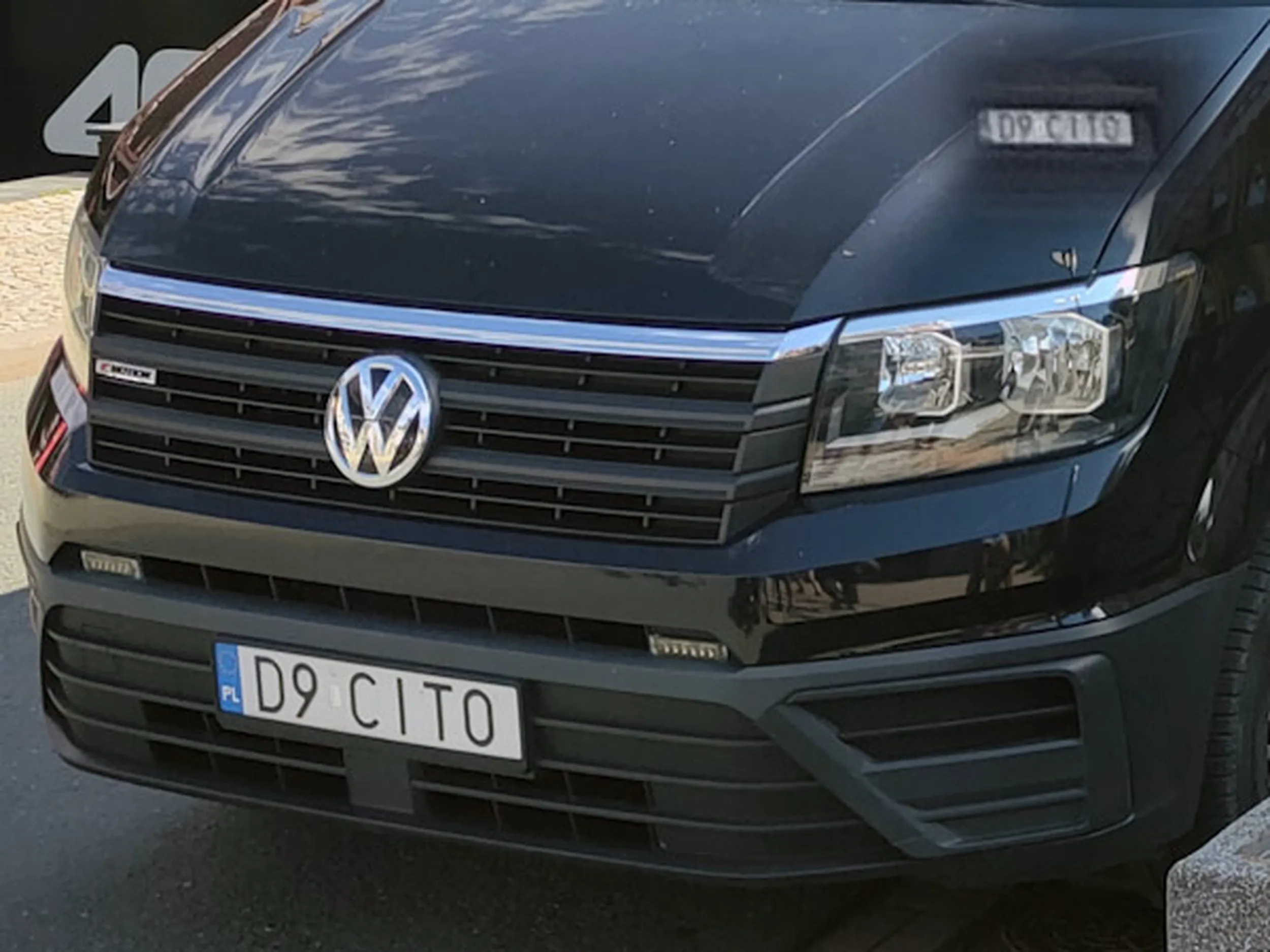 Fajny numer, blacha D9 CITO