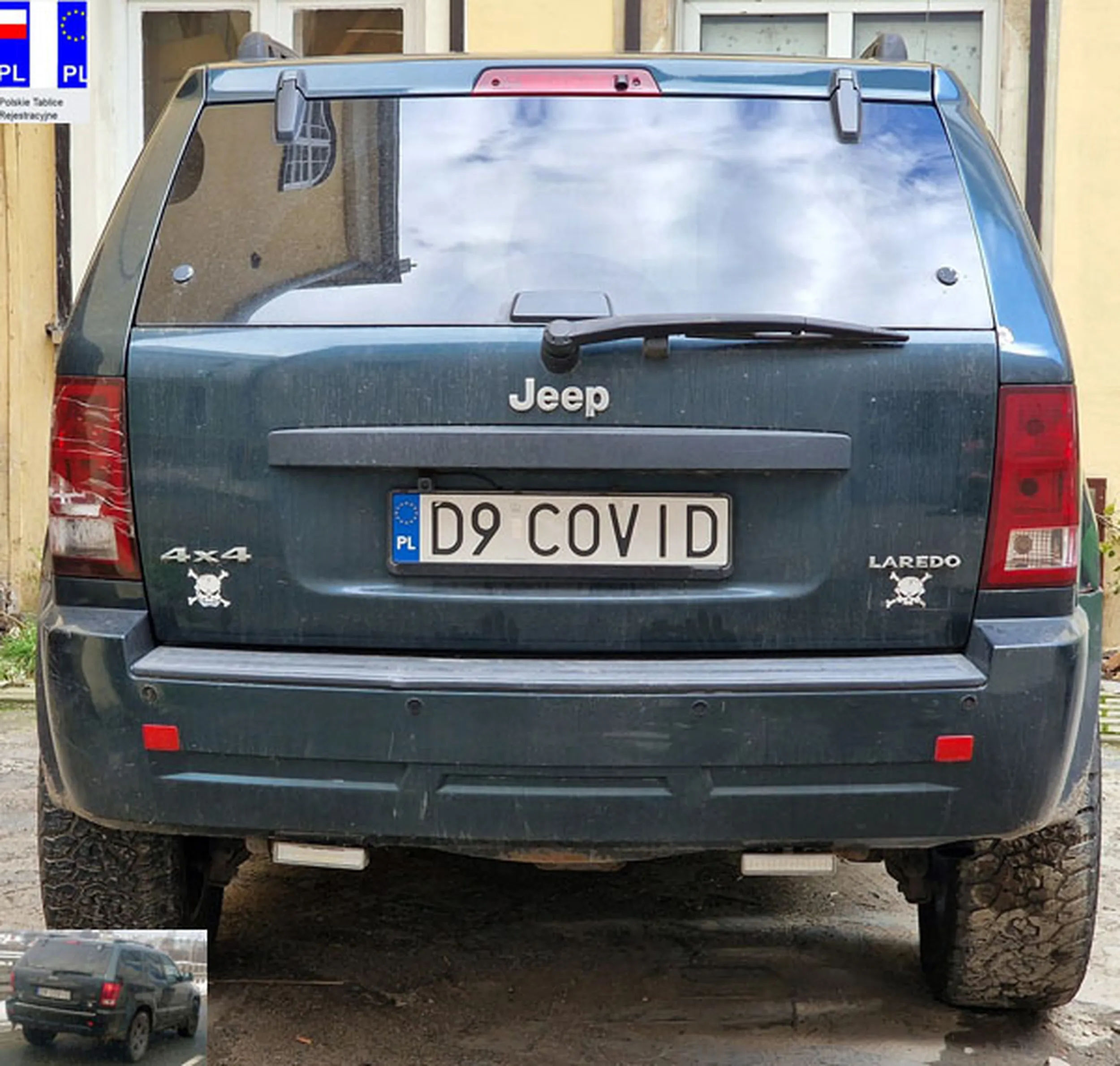 Fajny numer, blacha D9 COVID