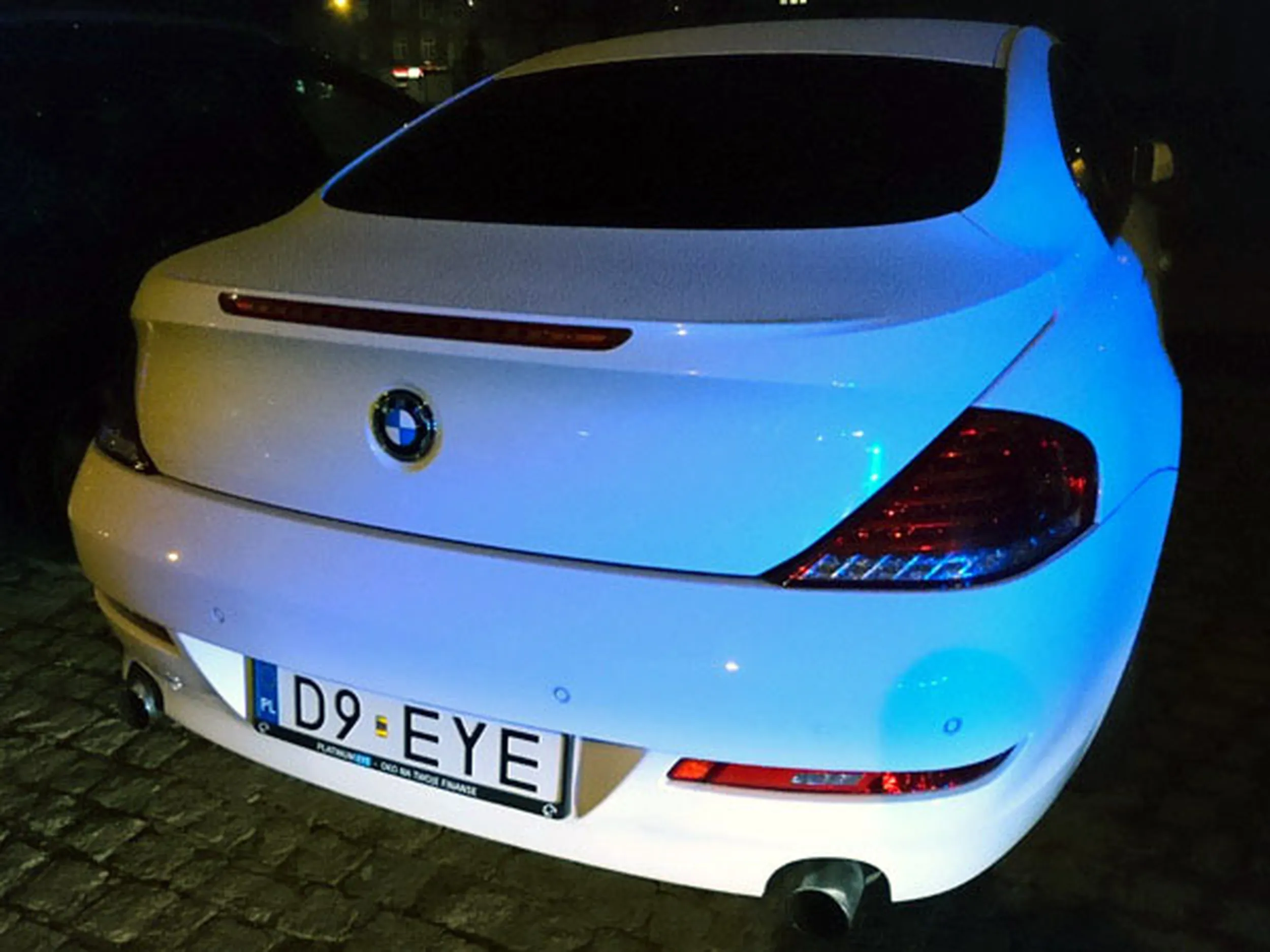 Fajny numer, blacha D9 EYE