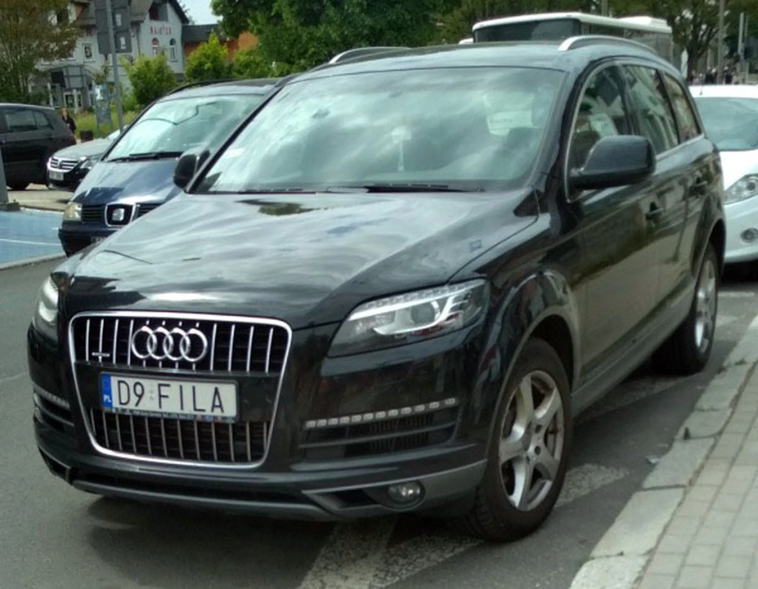 Fajny numer, blacha D9 FILA