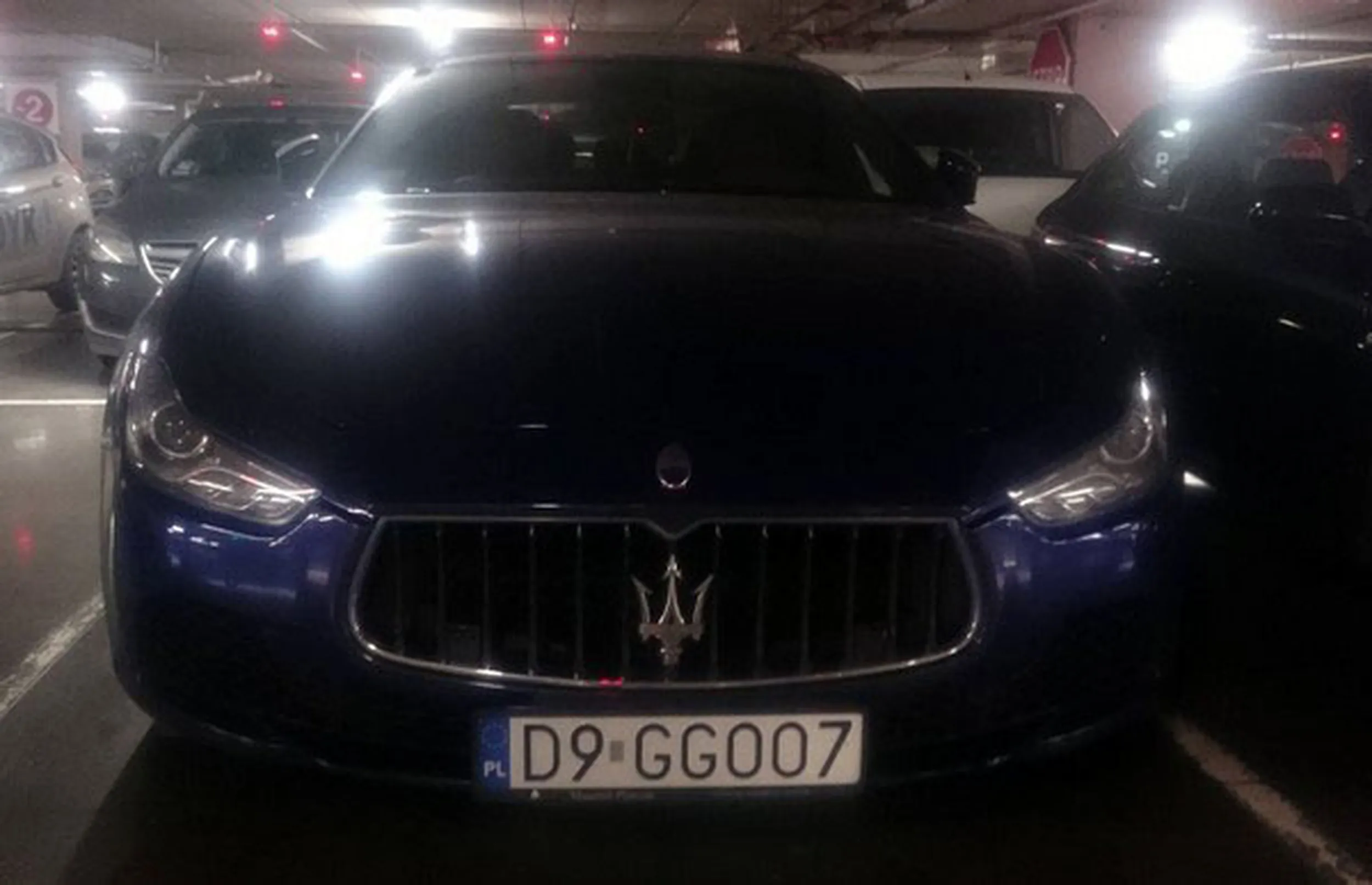 Fajny numer, blacha D9 GGOO7