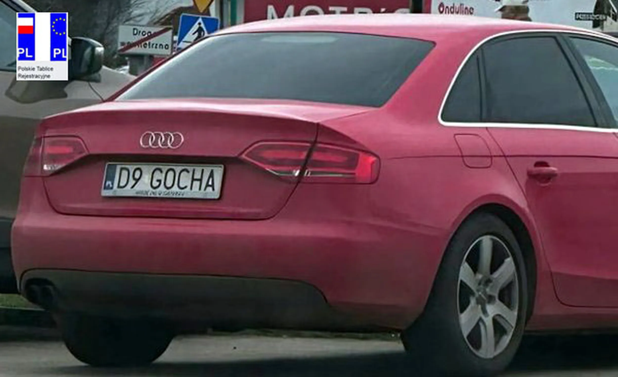 Fajny numer, blacha D9 GOCHA