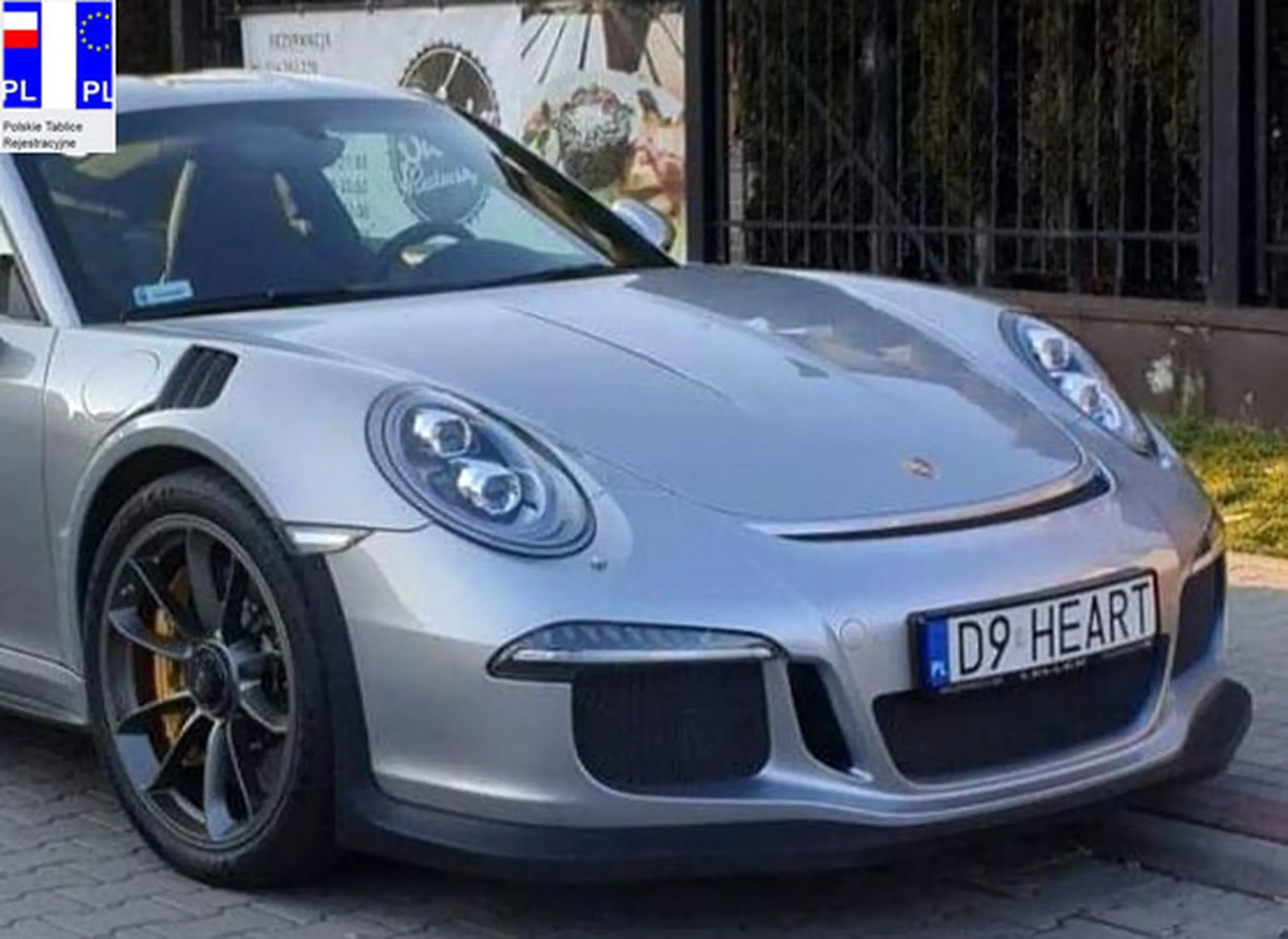 Fajny numer, blacha D9 HEART