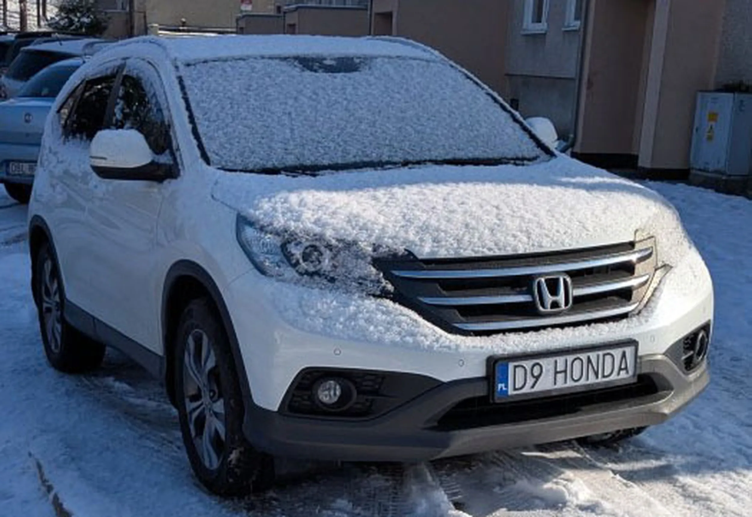 Fajny numer, blacha D9 HONDA