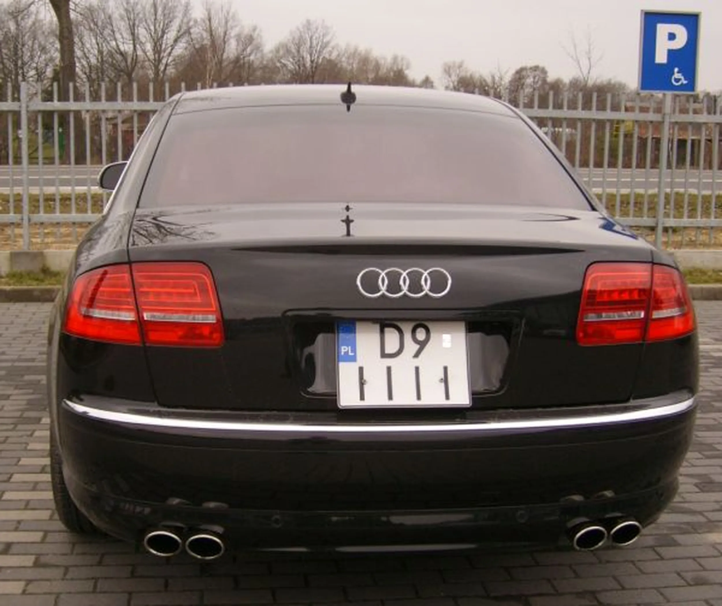 Fajny numer, blacha D9 IIII