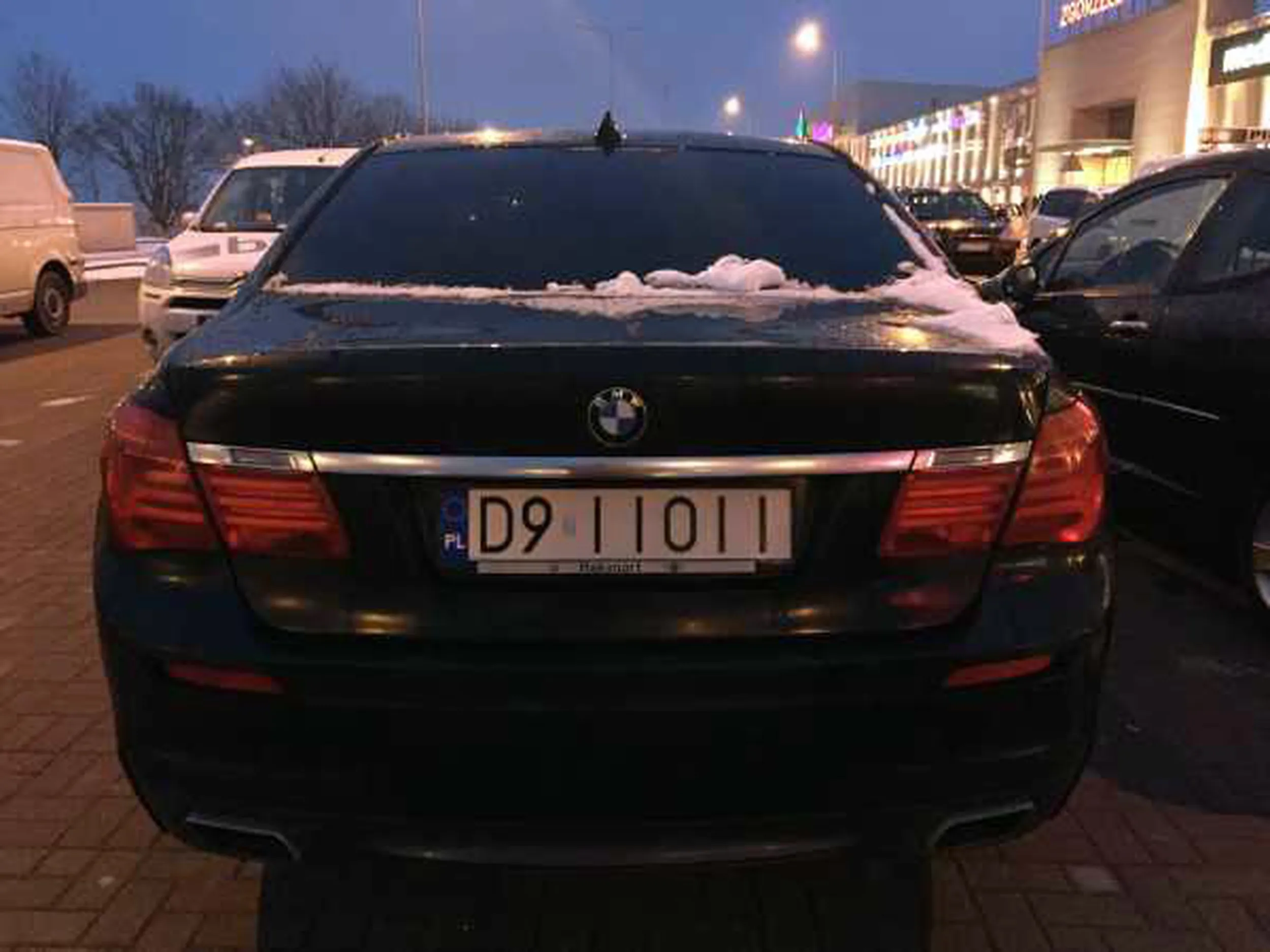 Fajny numer, blacha D9 IIOII