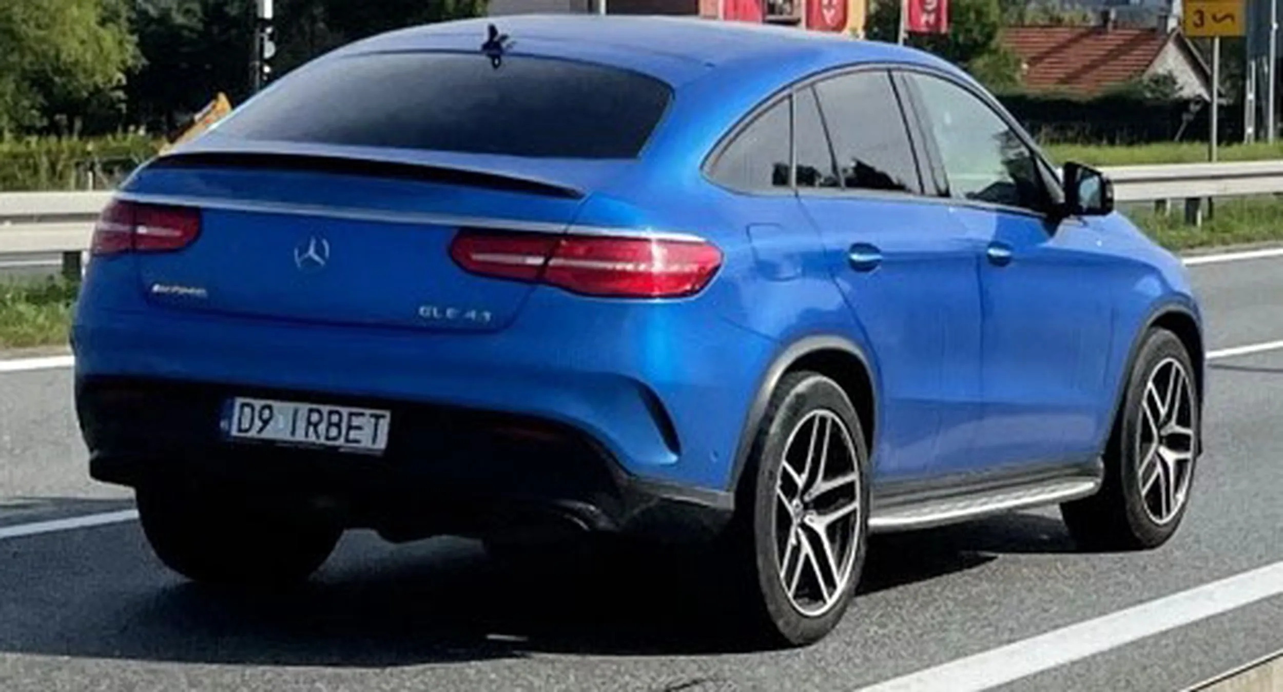 Fajny numer, blacha D9 IRBET