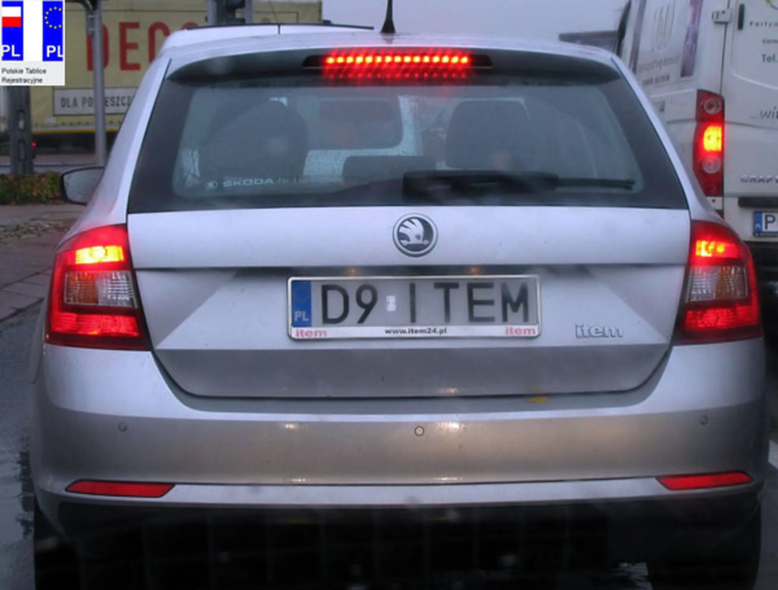 Fajny numer, blacha D9 ITEM