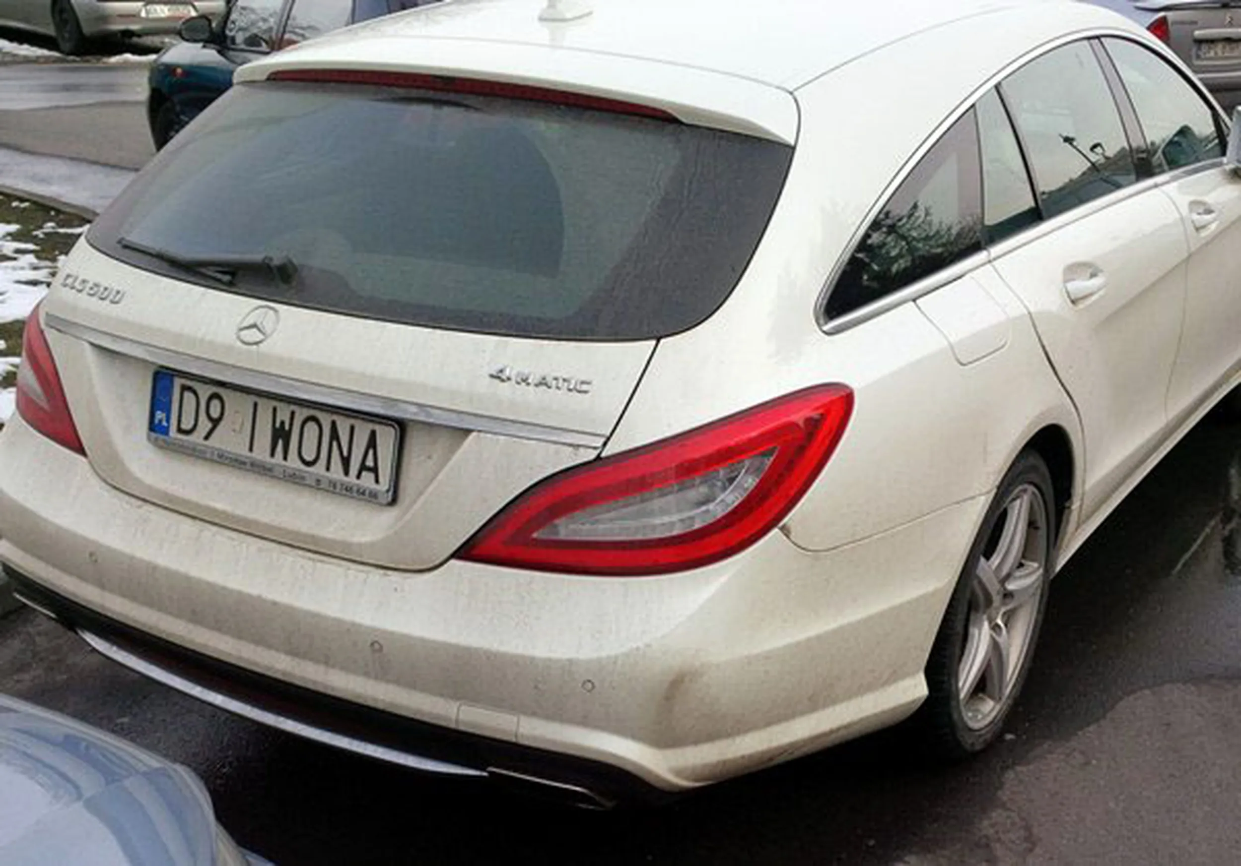 Fajny numer, blacha D9 IWONA