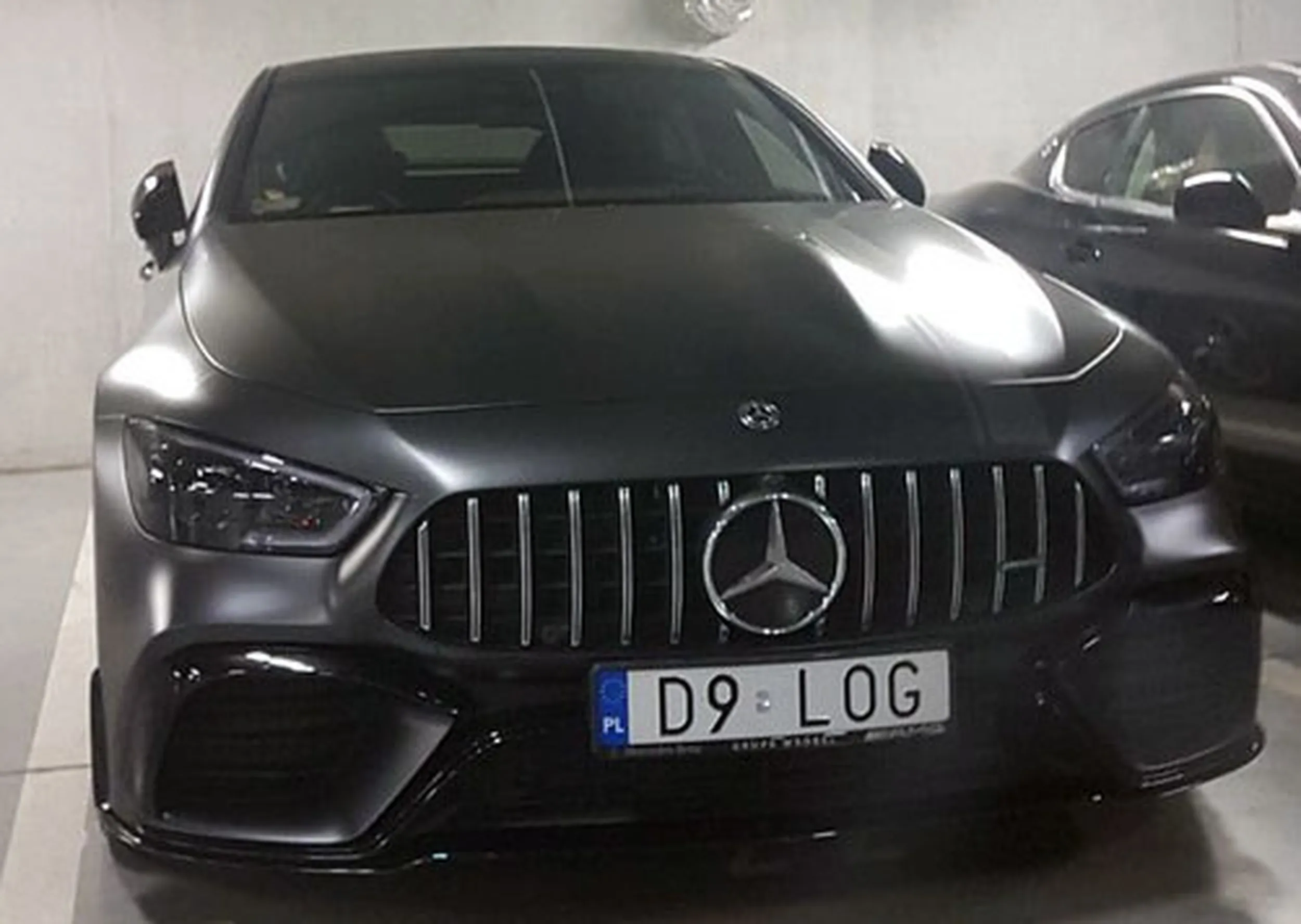 Fajny numer, blacha D9 LOG