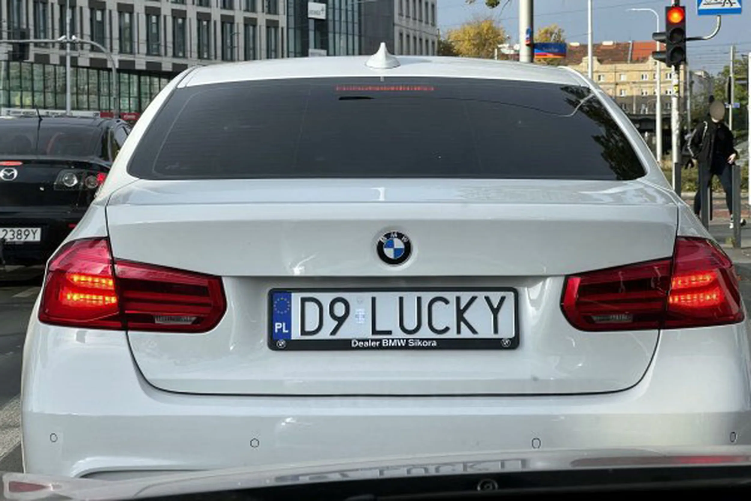 Fajny numer, blacha D9 LUCKY