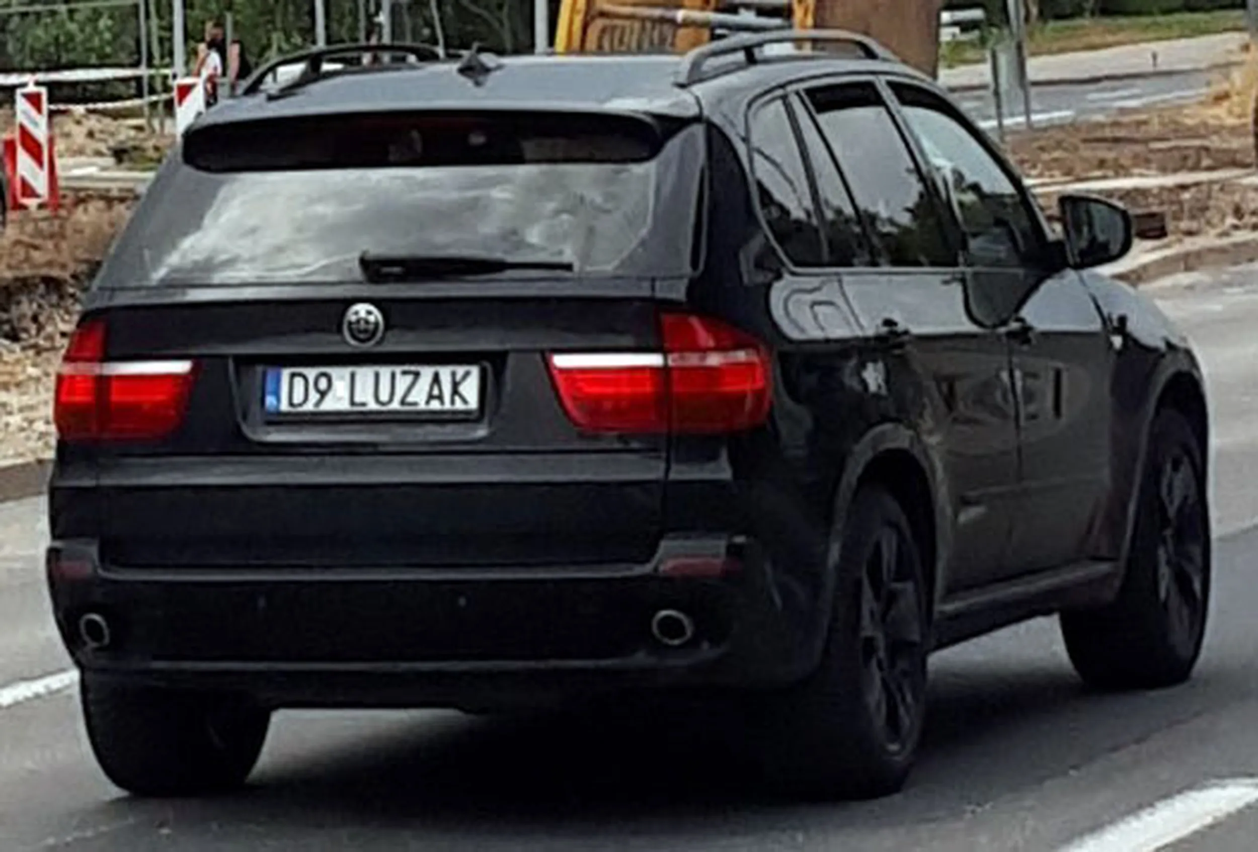 Fajny numer, blacha D9 LUZAK