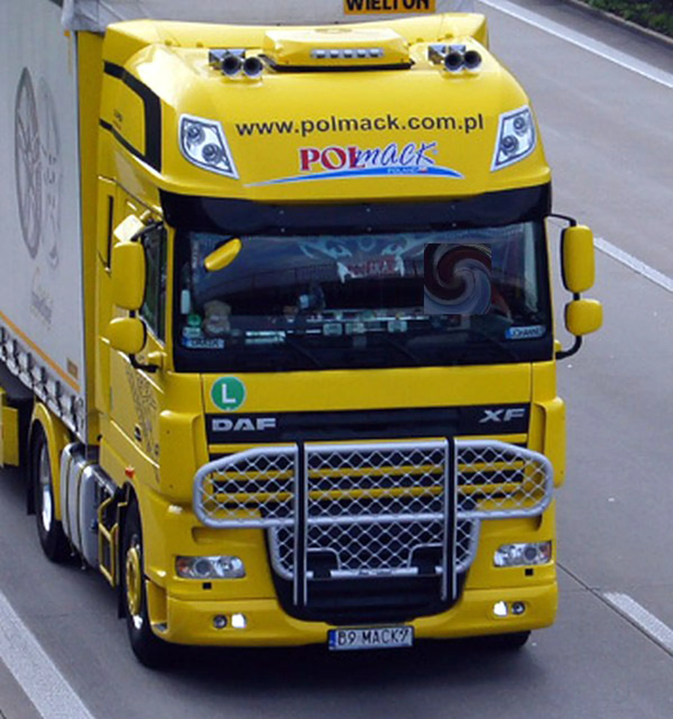 Fajny numer, blacha D9 MACK7