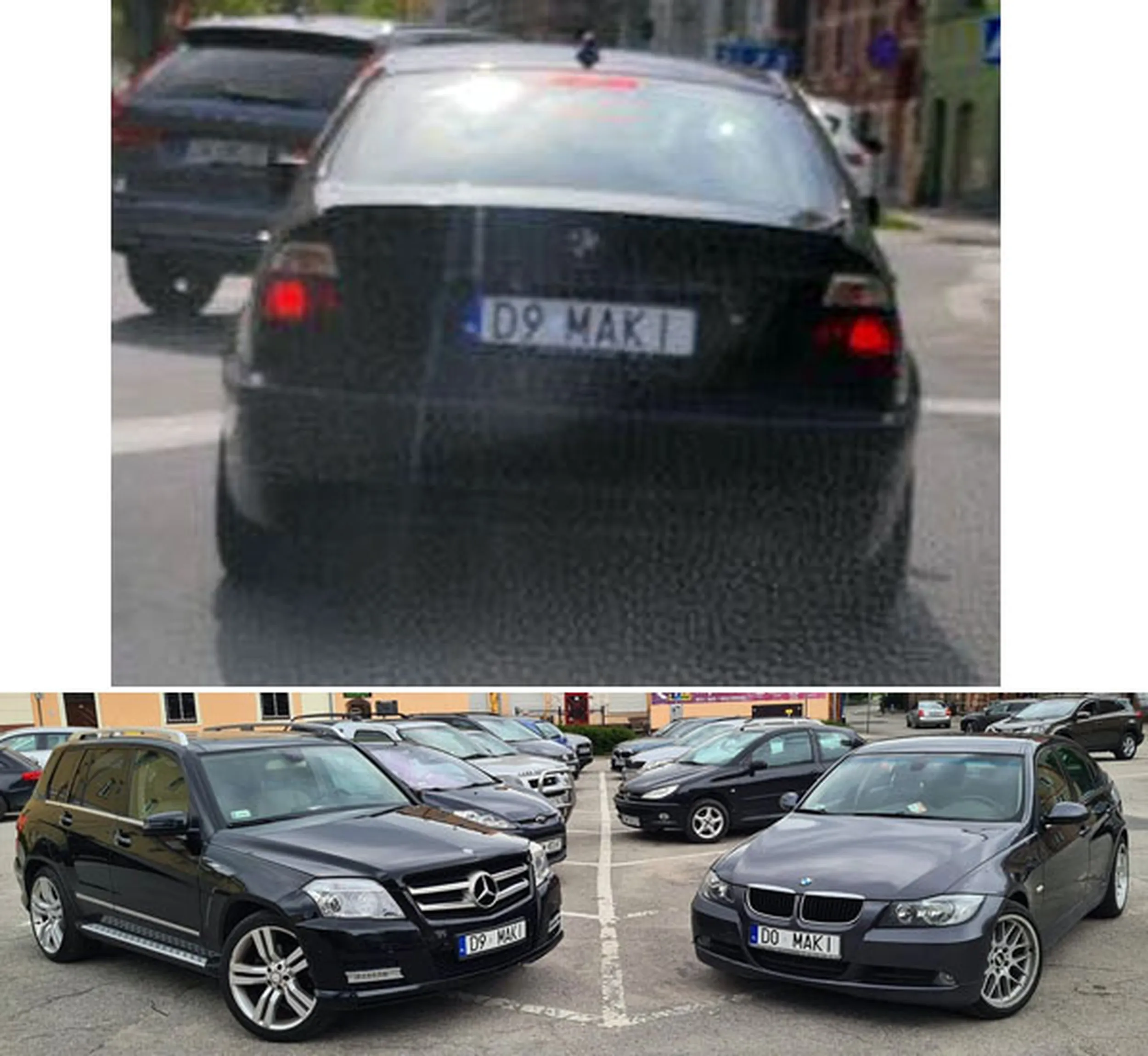 Fajny numer, blacha D9 MAKI