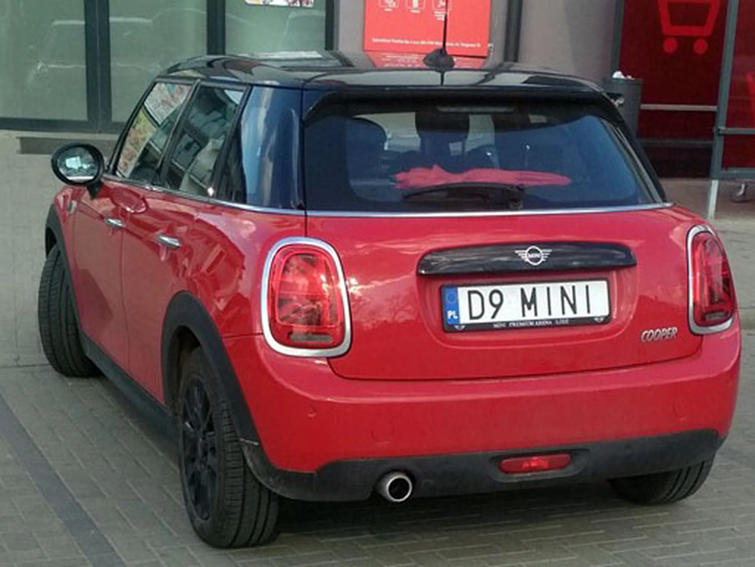 Fajny numer, blacha D9 MINI