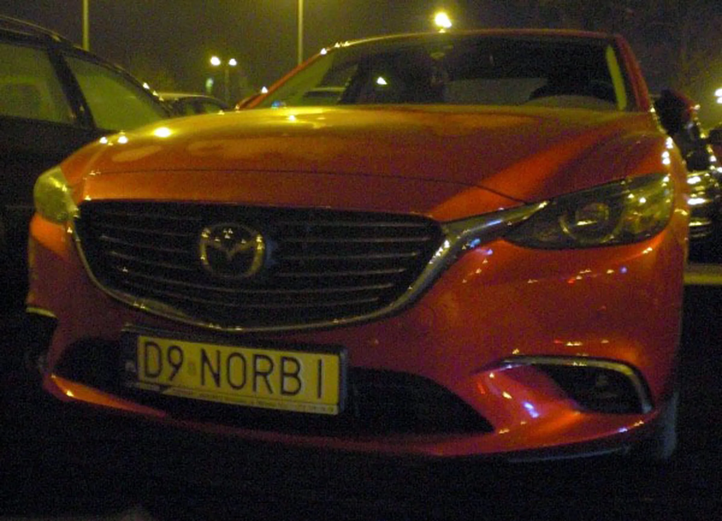 Fajny numer, blacha D9 NORBI