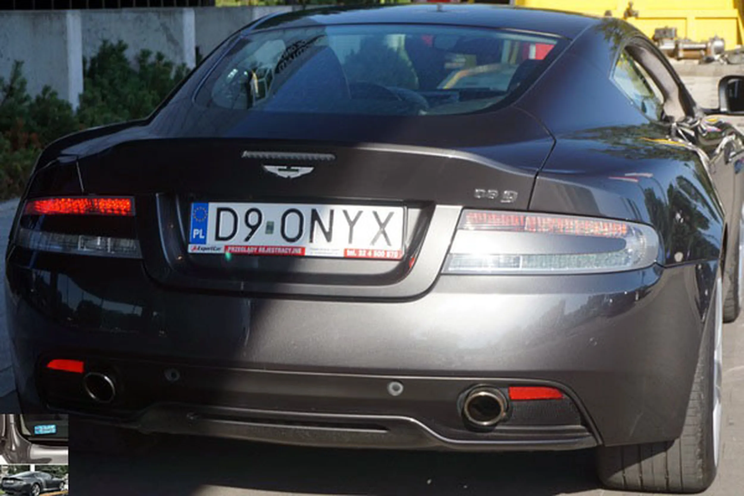 Fajny numer, blacha D9 ONYX