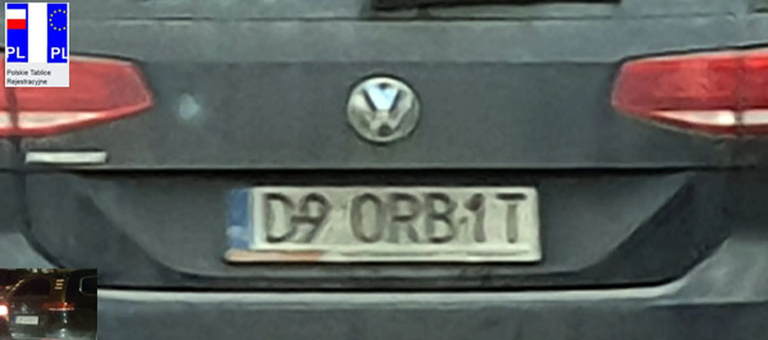 Fajny numer, blacha D9 ORB1T